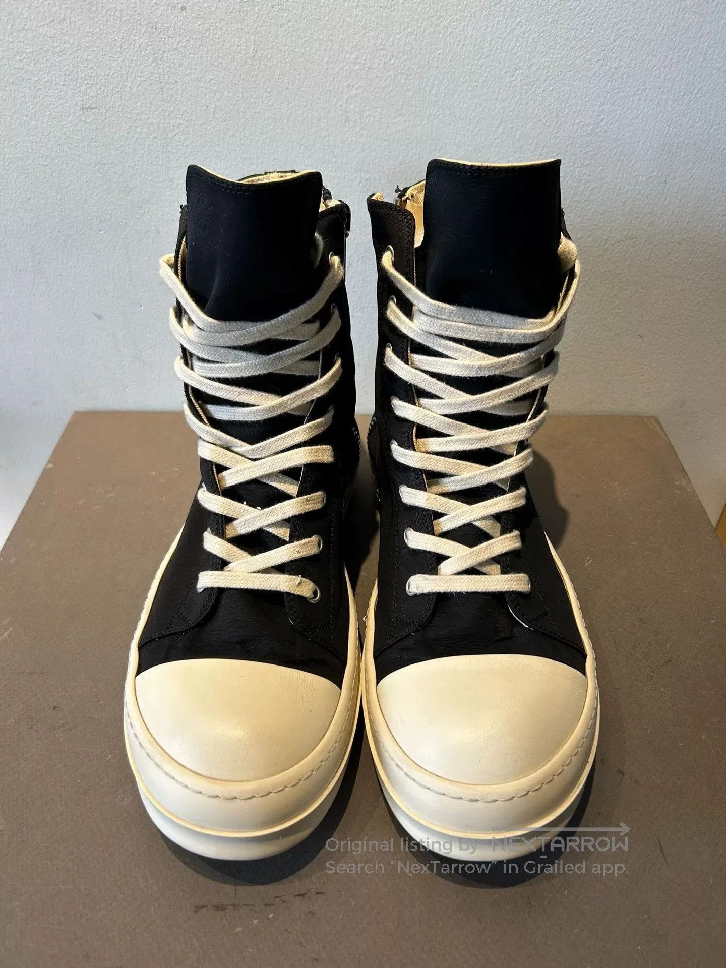 Rick Owens rick owens high. Size US 9 / EU 42 - 2 Thumbnail