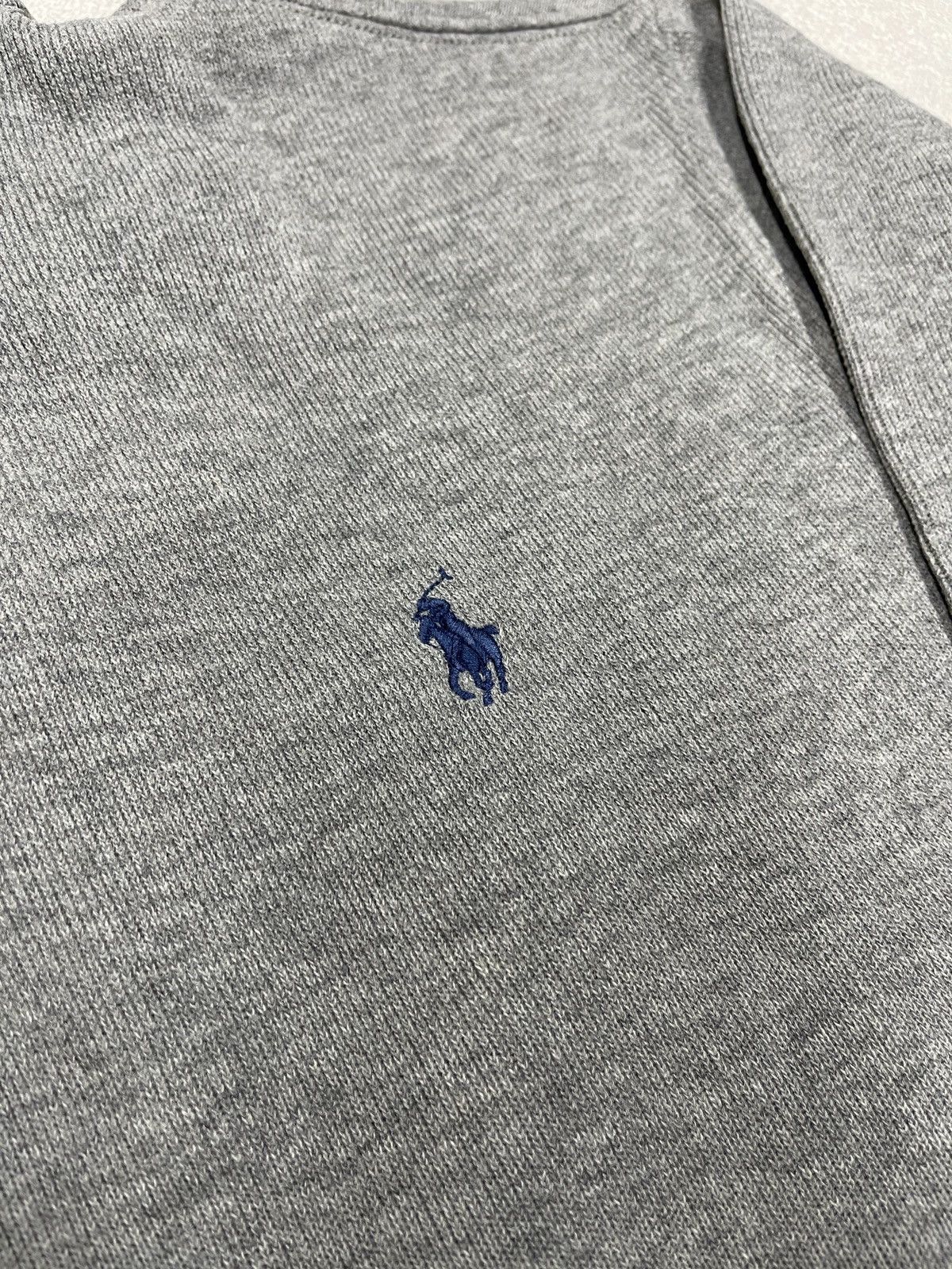 Polo Ralph Lauren Mens Polo Ralph Lauren 1/4 Half Zip Sweater Grey Size US L / EU 52-54 / 3 - 5 Thumbnail