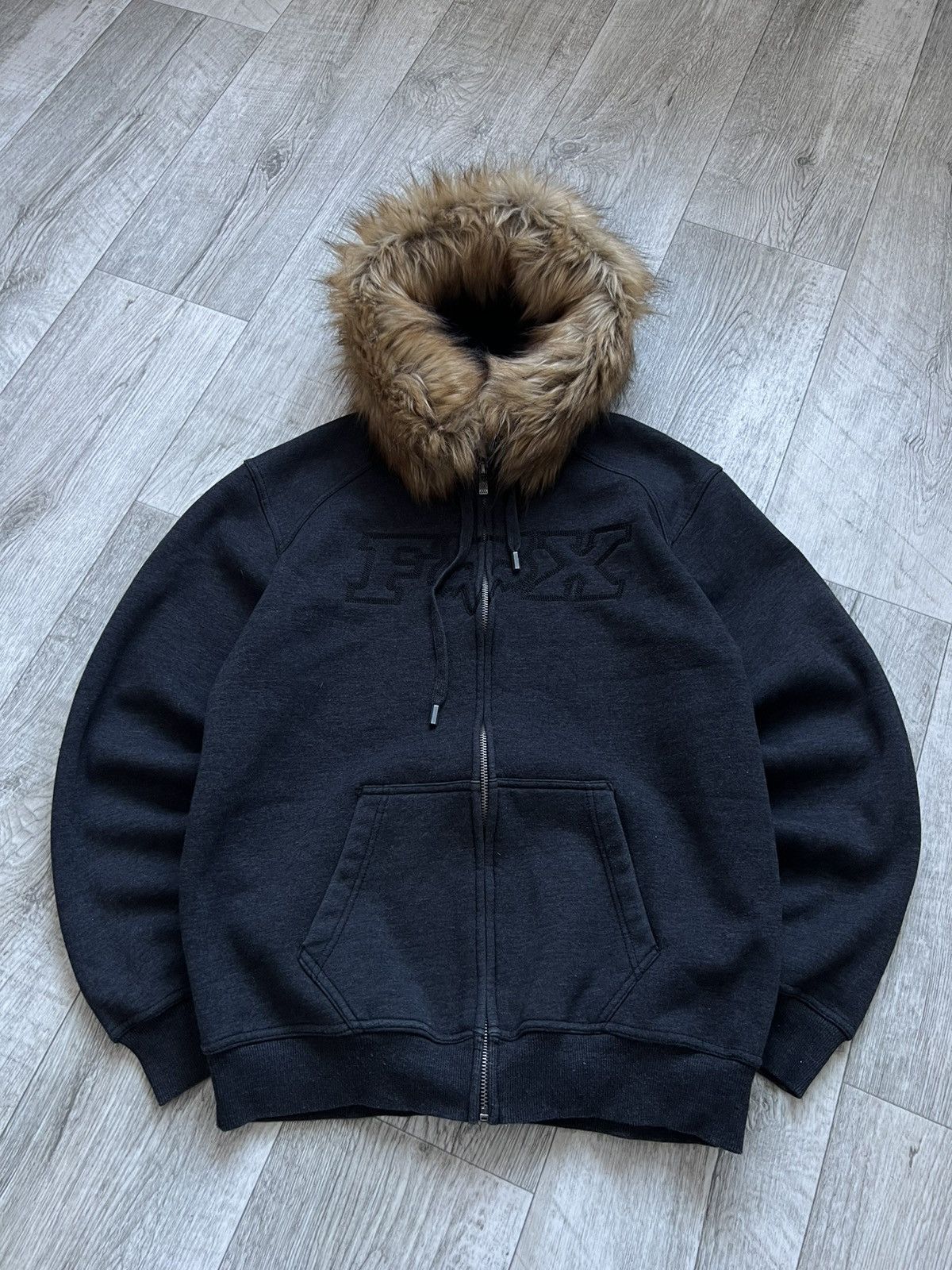 Hysteric Glamour Fox Racing Faux Fur Y2k Zip Hysteric Glamour LGB If Six Was Size US M / EU 48-50 / 2 - 4 Thumbnail