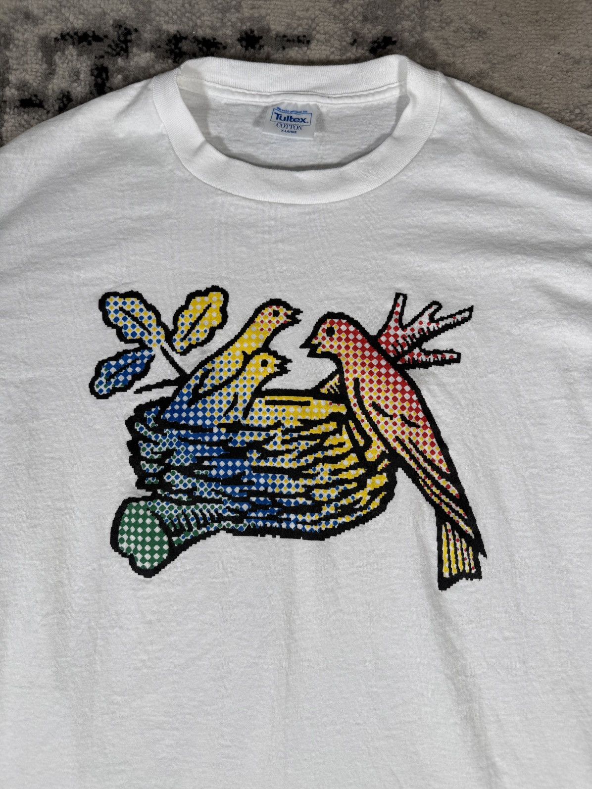 Tultex Vintage 90s Single Stitch Nestlé Promo T-Shirt Size US XL / EU 56 / 4 - 3 Thumbnail