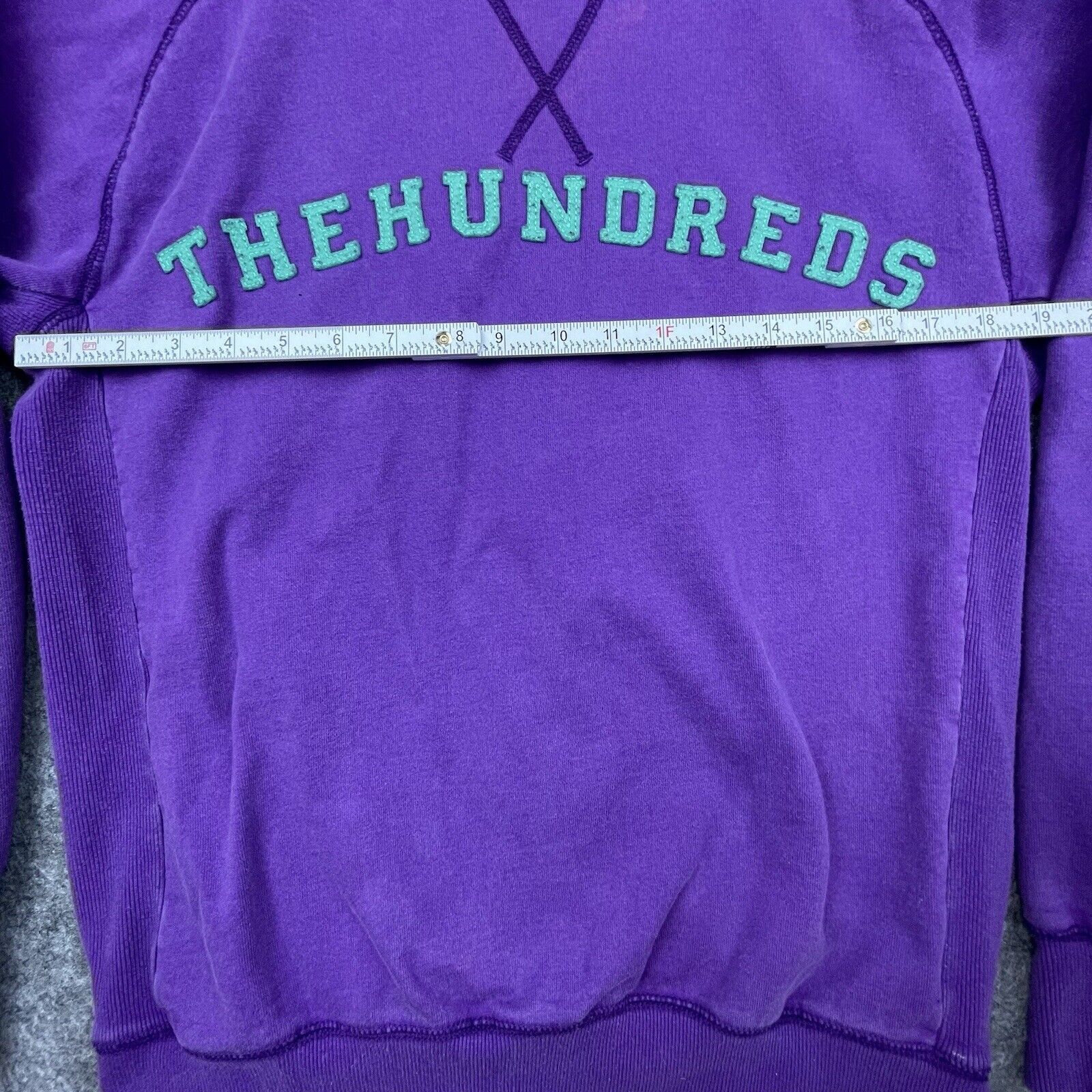 The Hundreds The Hundreds Sweatshirt Mens Small Purple Logo Streetwear Size US S / EU 44-46 / 1 - 7 Thumbnail