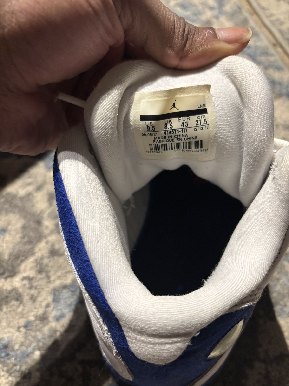 Jordan Brand Men’s Jordan 13 Hyper Royal Size US 9.5 / EU 42-43 - 3 Thumbnail