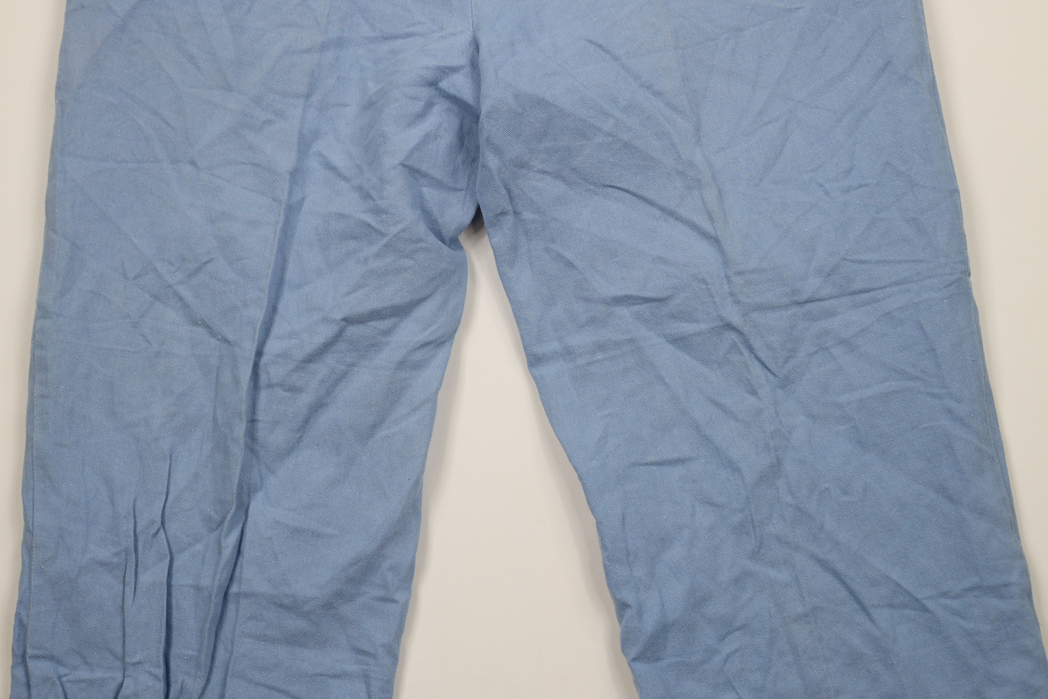 Vintage Vintage 70s Streetwear Pleated Linen Wide Leg Chinos Pants Size US 35 - 13 Thumbnail