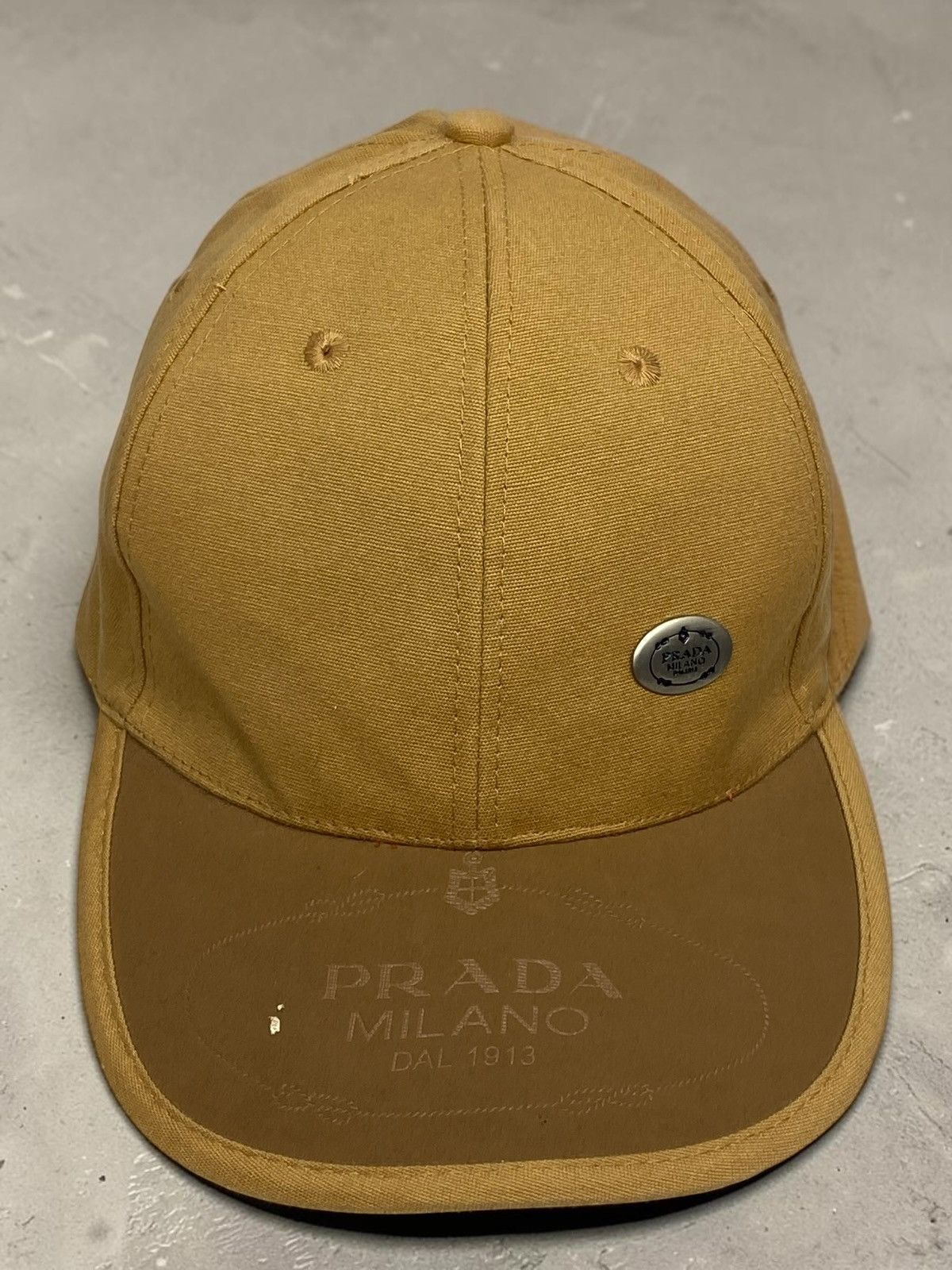 Prada Prada Milano Beige Hype Y2k Cap Size ONE SIZE - 4 Thumbnail