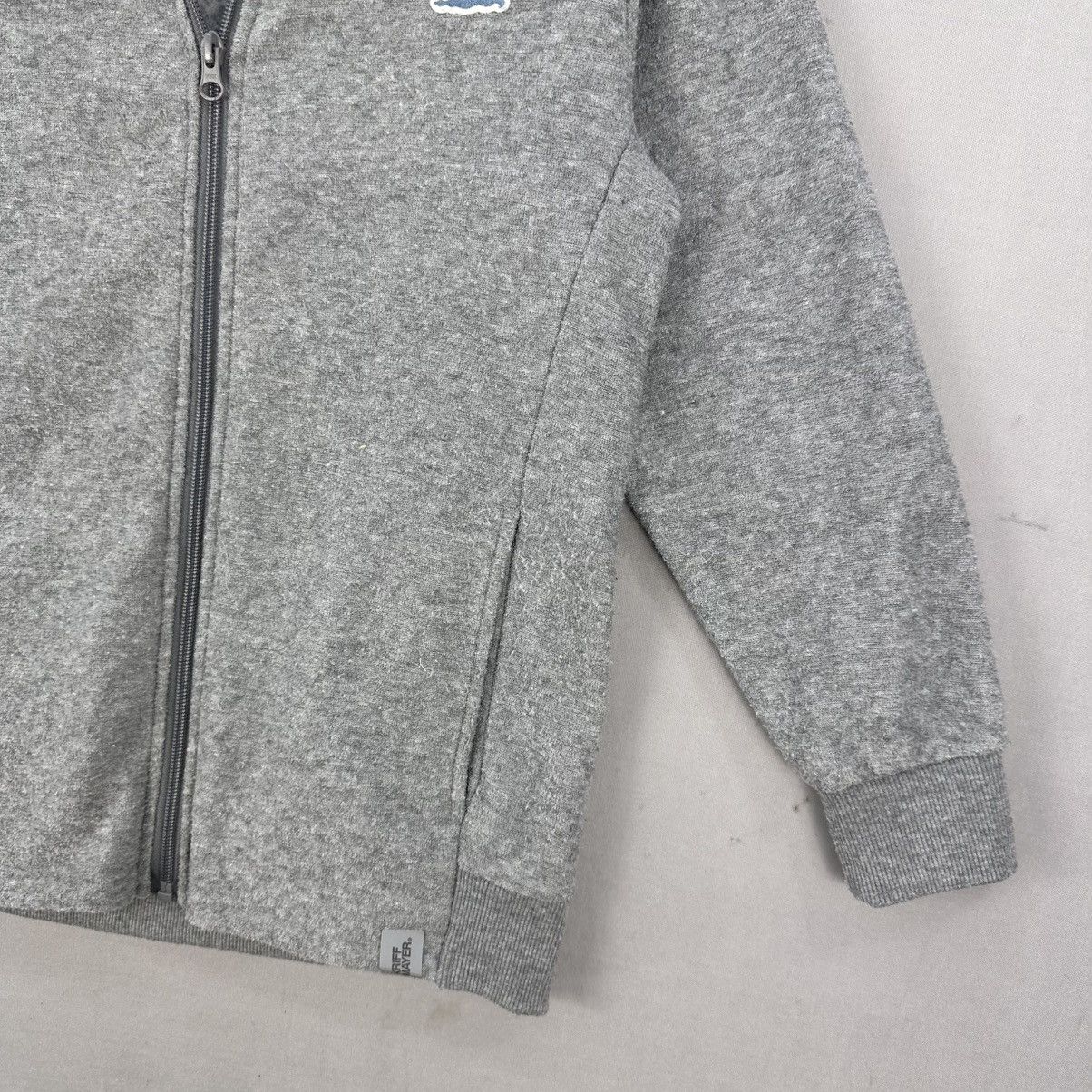 American Apparel × Designer × Japanese Brand Kriff Mayer Big Spellout logo Fleece Zipper Jacket for Kid Size US XXS / EU 40 - 3 Thumbnail