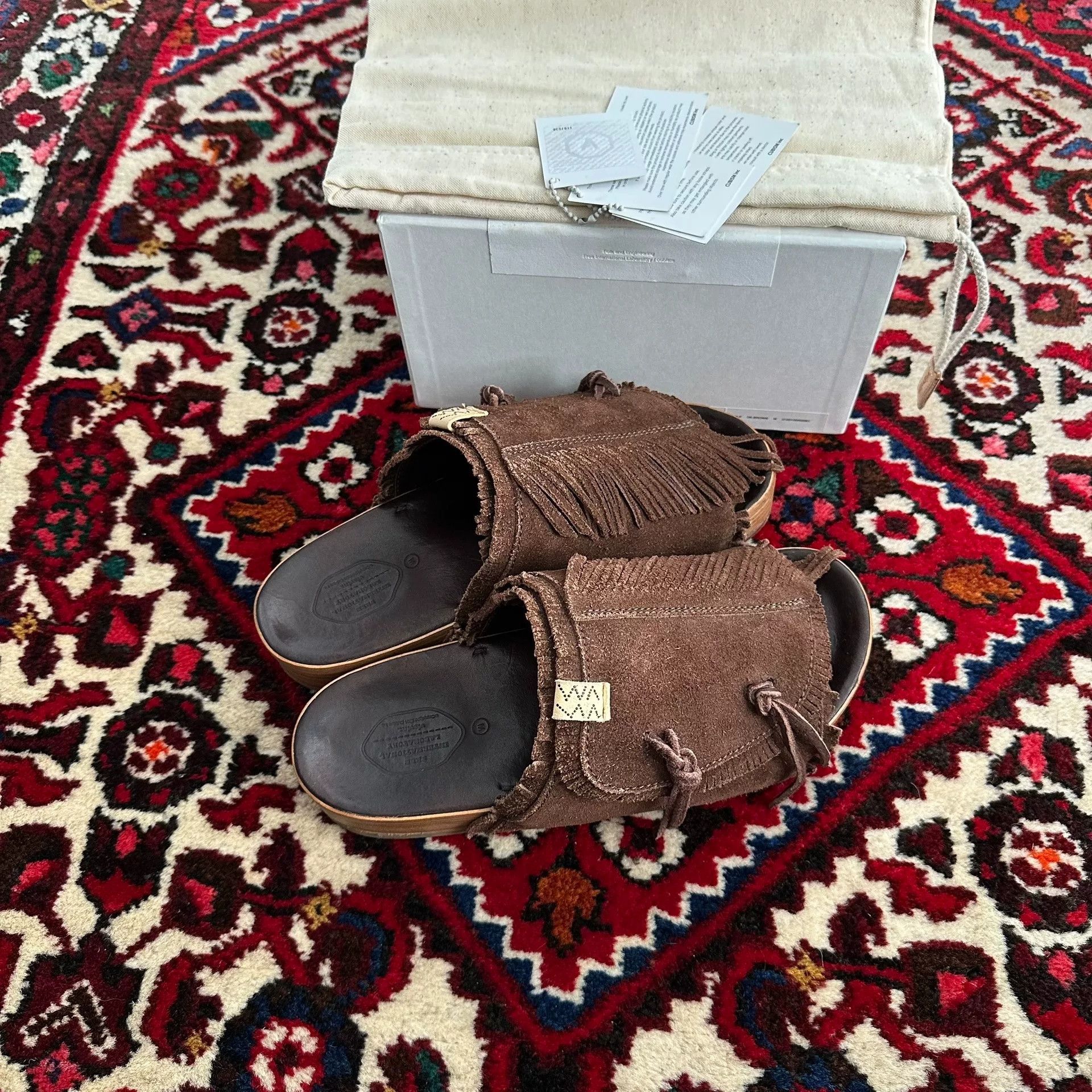 Visvim VISVIM 20SS CHRISTO SHAMAN-FOLK Slippers Size US 9 / EU 42 - 6 Thumbnail