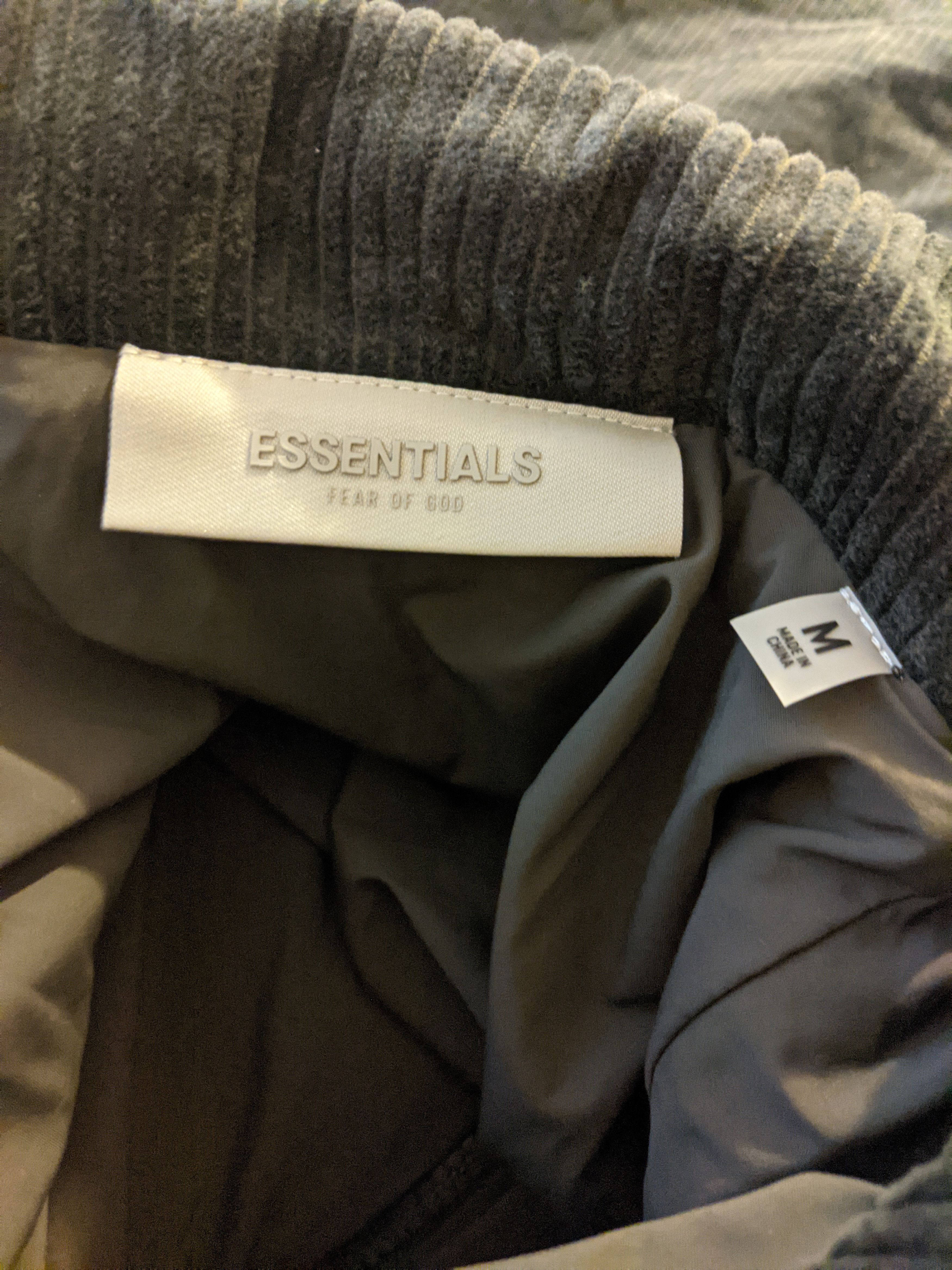 Fear of God Fear of God Essentials Corduroy Jacket Size US M / EU 48-50 / 2 - 7 Thumbnail