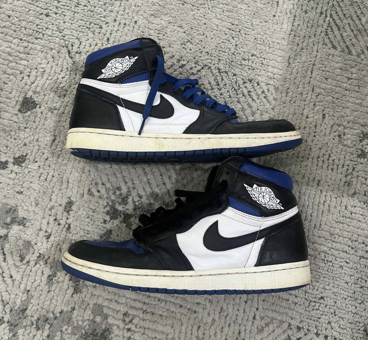 Jordan Brand × Nike jordan 1 royal toe size 9.5 Size US 9.5 / EU 42-43 - 1 Thumbnail