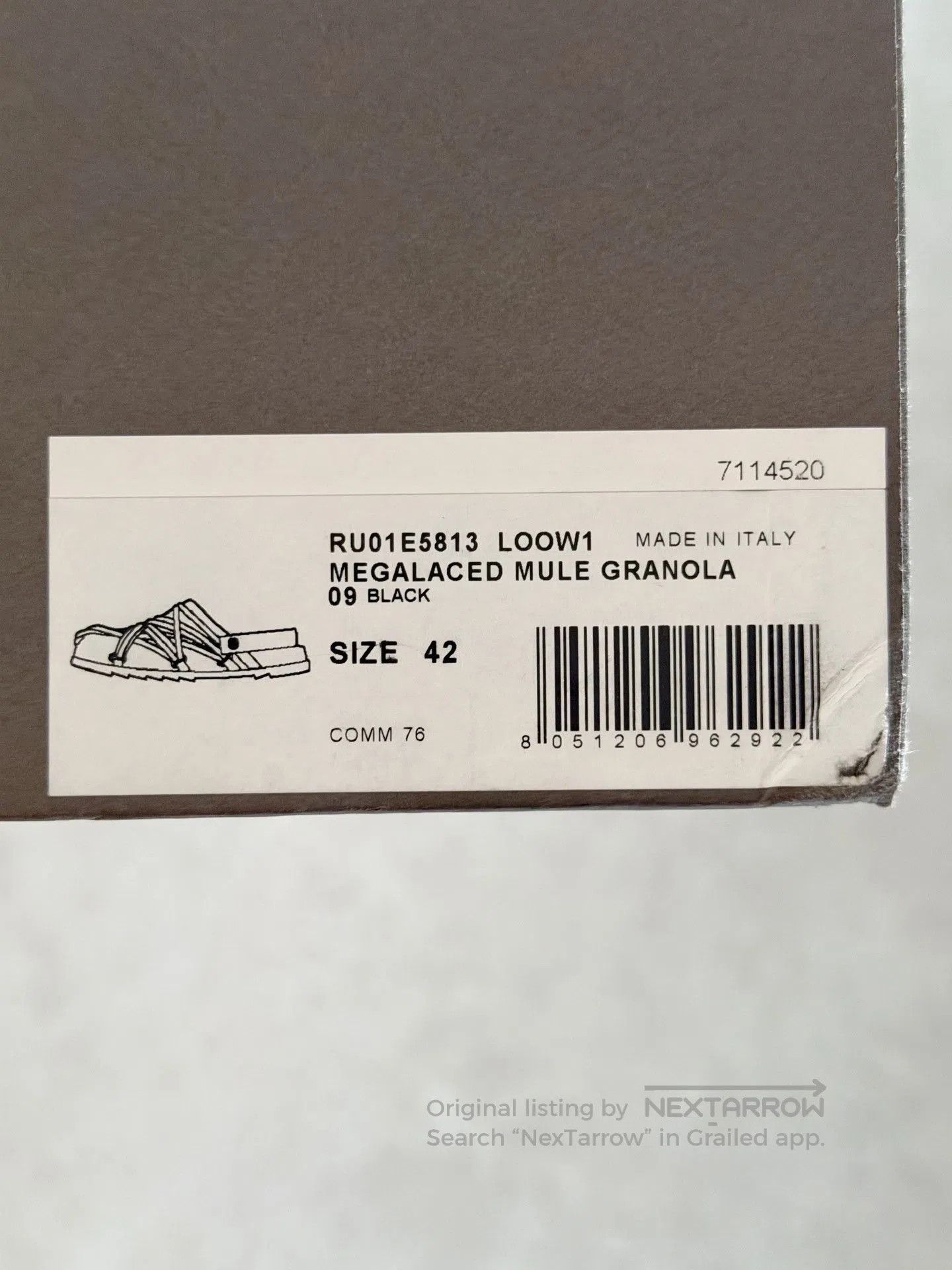 Rick Owens Rick Owens Birkenstock-style Leather Sandals. Size US 9 / EU 42 - 7 Thumbnail