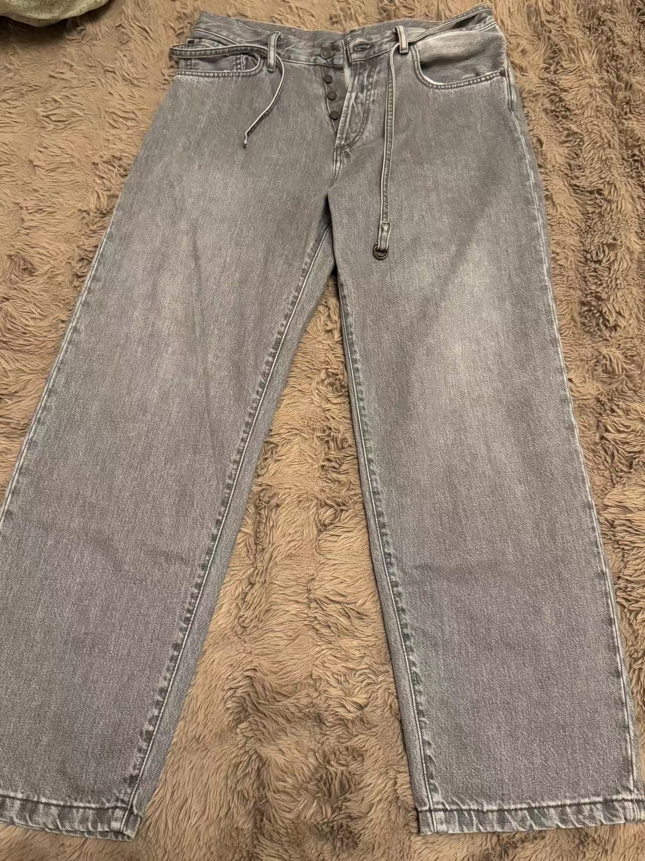 image of Acne Studios 1991 Toj in Grey, Men's (Size 30)