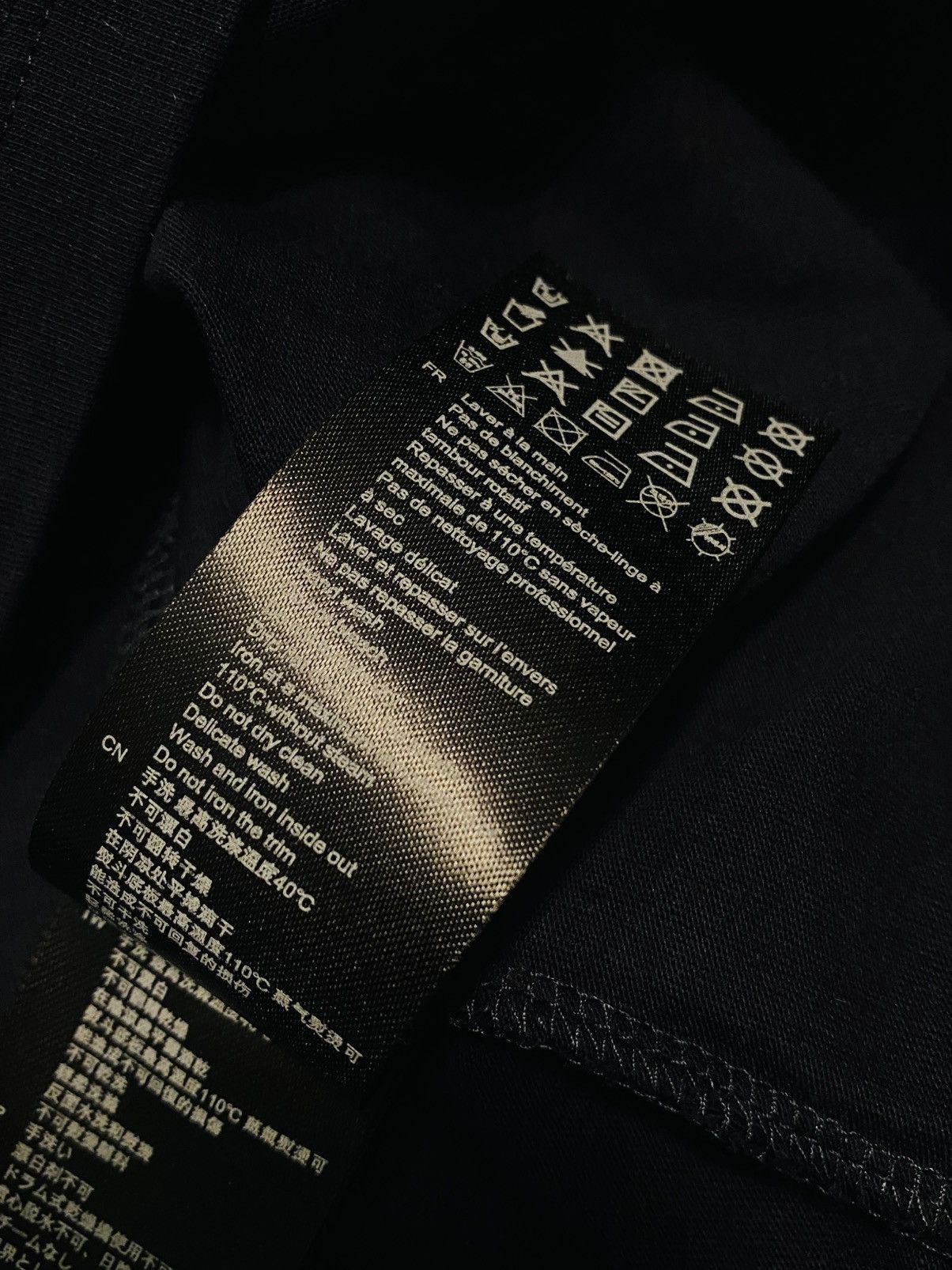 Sandro Sandro Tee T-shirt Dark Navy Size L / US 10 / IT 46 - 6 Thumbnail