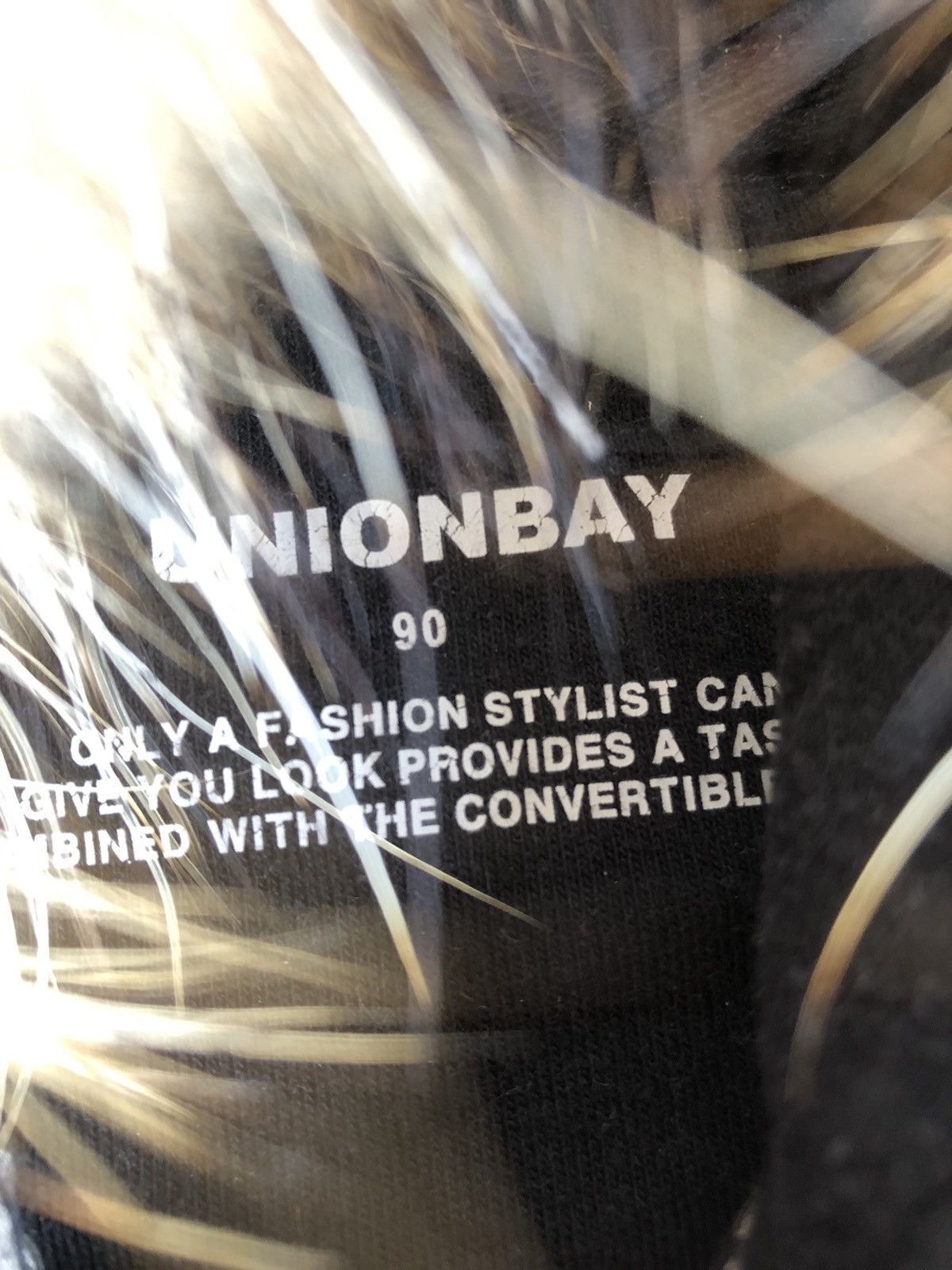 If Six Was Nine × Japanese Brand × Le Grande Bleu (L.G.B.) Unionboy Poem Zipper Fur Hoodie Ifsixwasnine LGB Style Size US M / EU 48-50 / 2 - 9 Thumbnail