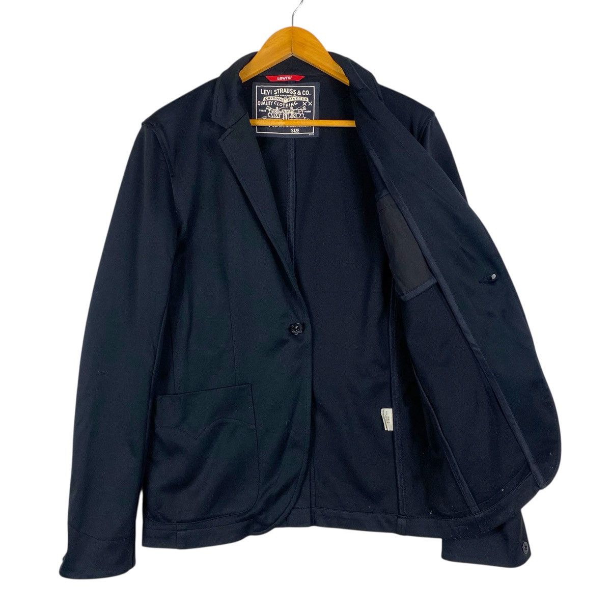 Levi's 💥 LEVI STRAUSS CLASSIC SUPER BLACK JACKET Size M / US 6-8 / IT 42-44 - 5 Thumbnail