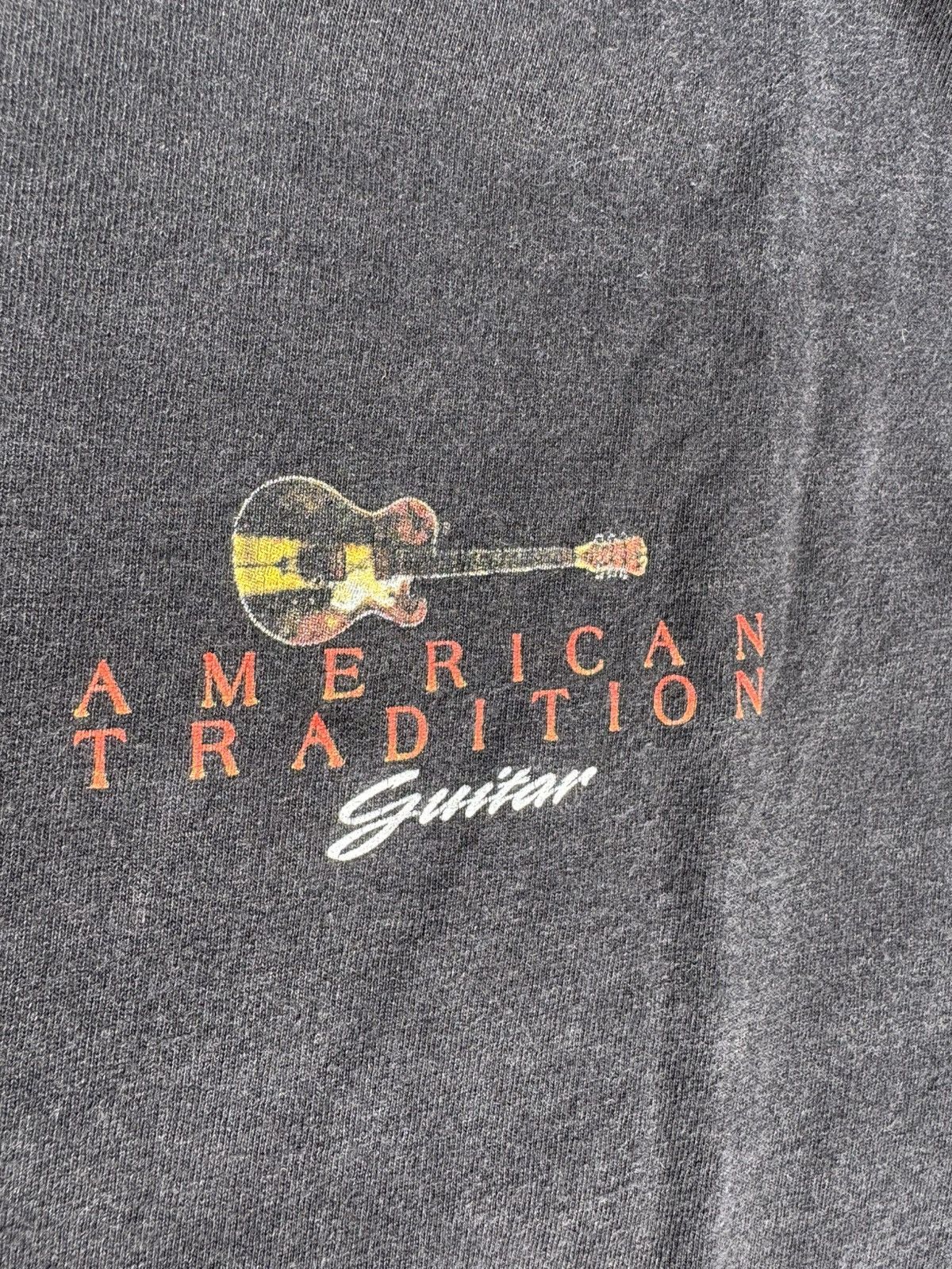 Band Tees × Vintage 1999 Guitar Flag Vintage 90’s Rock Band T-Shirt Size US L / EU 52-54 / 3 - 7 Thumbnail