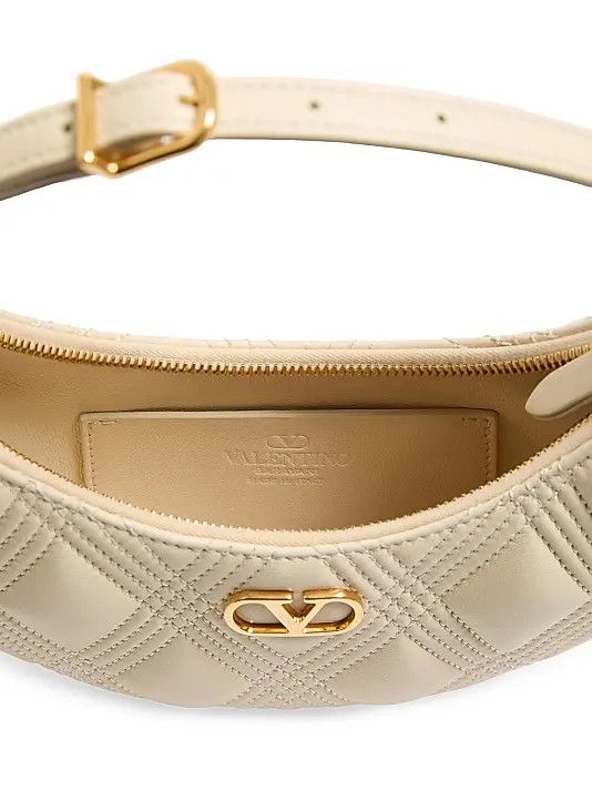 Valentino os11x0126 Size: OS / Quiltie 67 Mini Shoulder Bag in Beige Size ONE SIZE - 6 Thumbnail