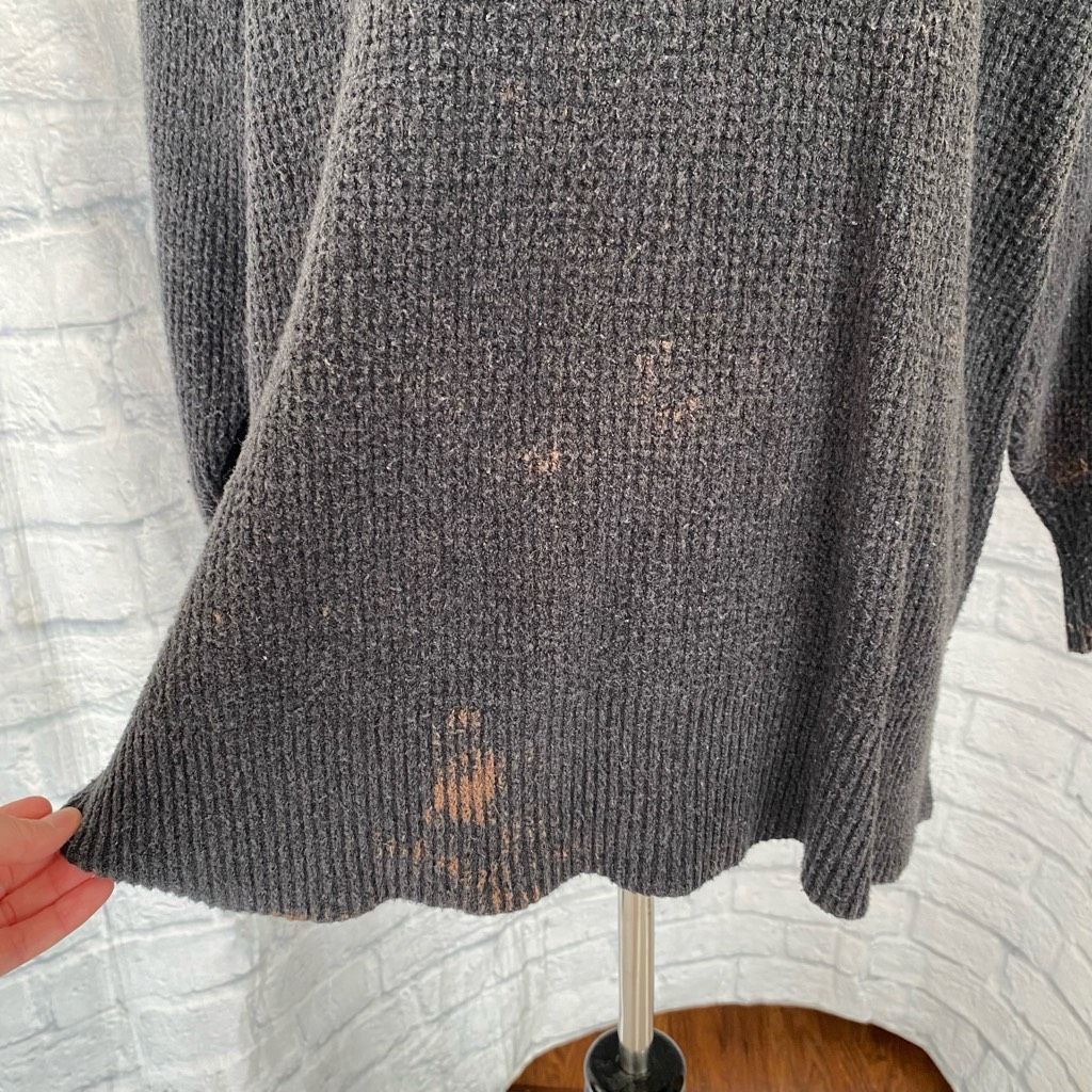 American Eagle Outfitters Aerie women S drop shoulder crewneck Longsleeve waffle print Size S / US 4 / IT 40 - 2 Thumbnail