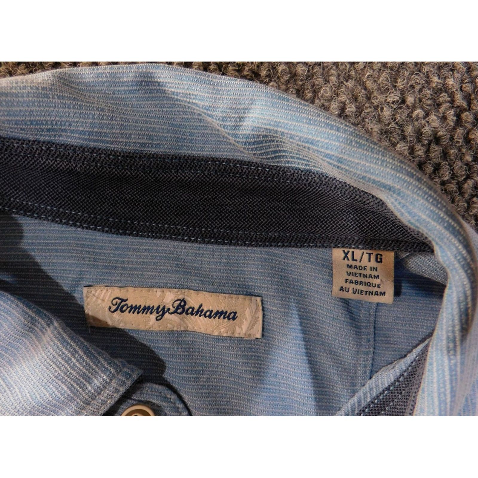 Tommy Bahama Tommy Bahama Polo Shirt Mens XL Blue Long Sleeve Casual Shirt Golf Logo Size US XL / EU 56 / 4 - 6 Thumbnail