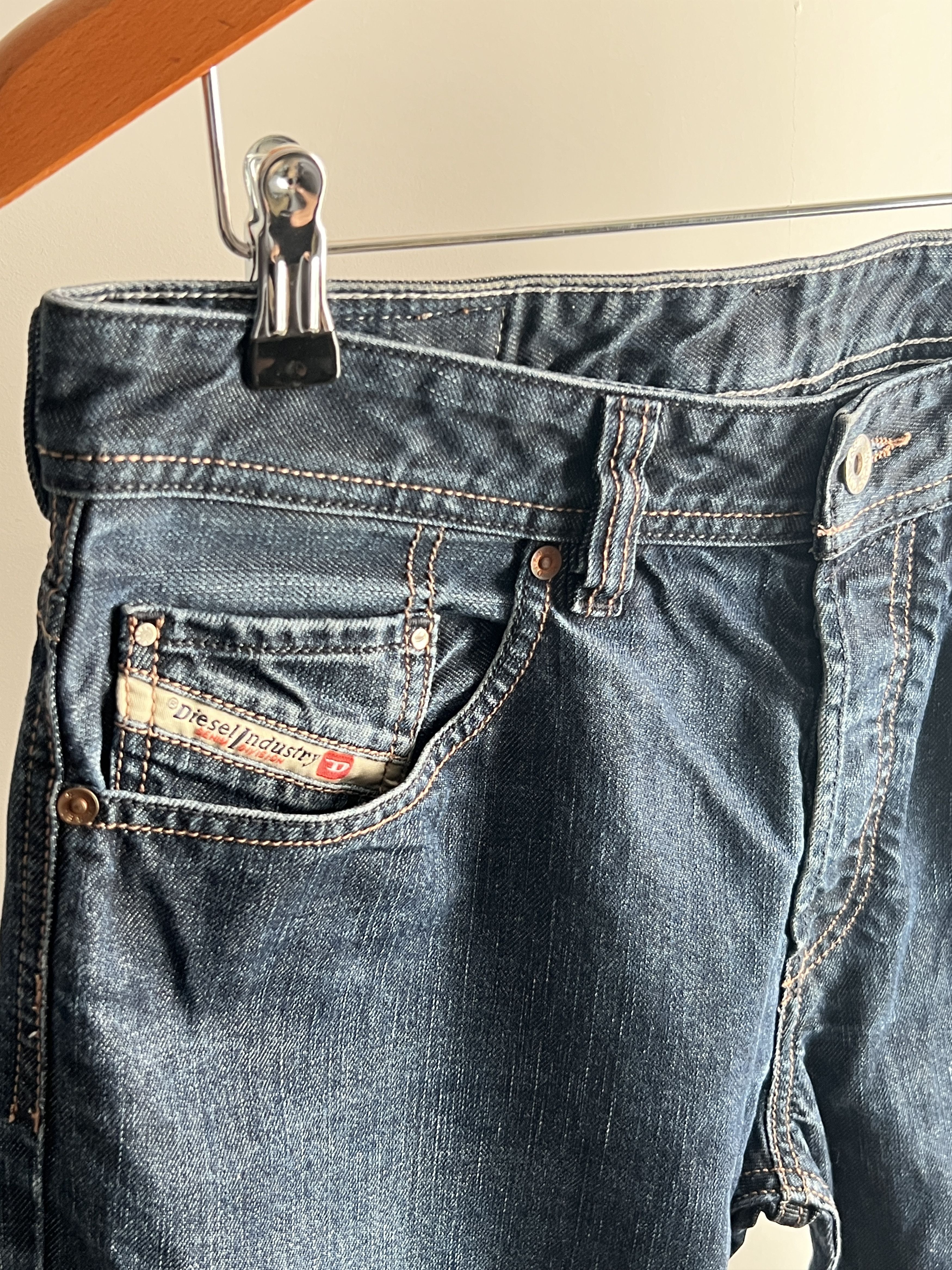 Diesel × Vintage Diesel Industry Vintage Straight Denim Pants Jeans Relaxed Size US 32 / EU 48 - 6 Thumbnail