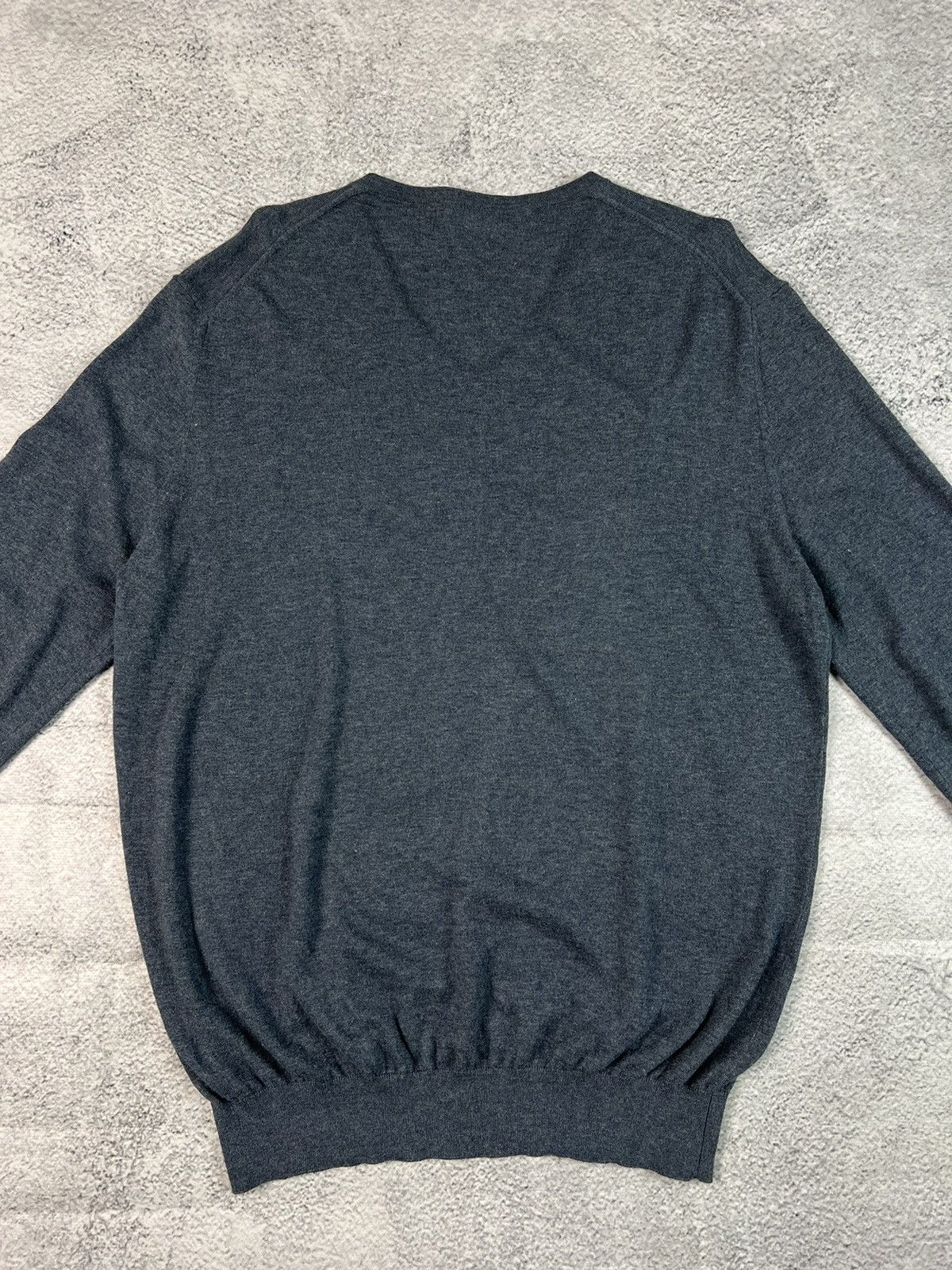 Designer × Suitsupply Suitsupply knit v neck jumper Size US XL / EU 56 / 4 - 8 Thumbnail