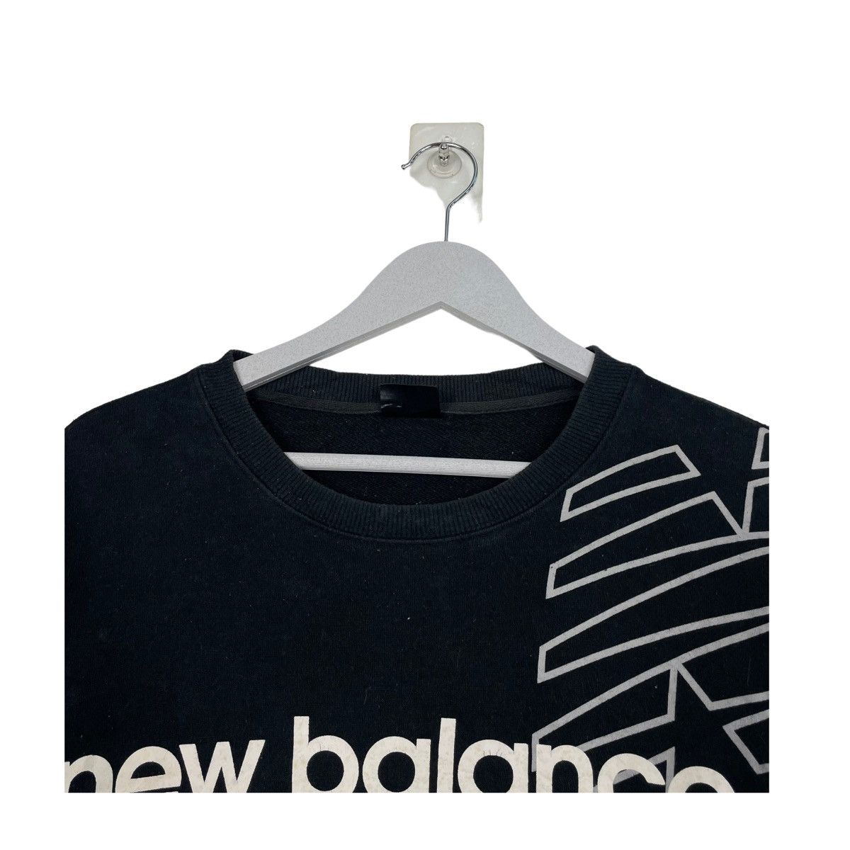 New Balance × Vintage 💥90s NEW BALANCE BIG LOGO CREWNECK SWEATSHIRT Size US L / EU 52-54 / 3 - 4 Thumbnail