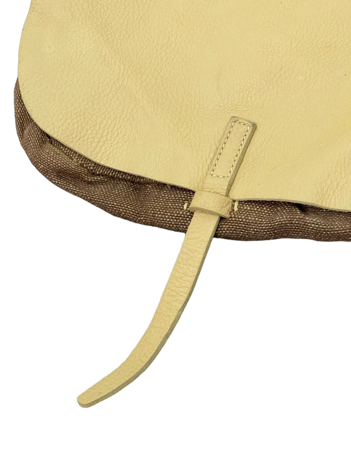 Handmade Leather Cross Body Bag Koos Handcraft Woven Cotton 2🟩 Size ONE SIZE - 5 Thumbnail