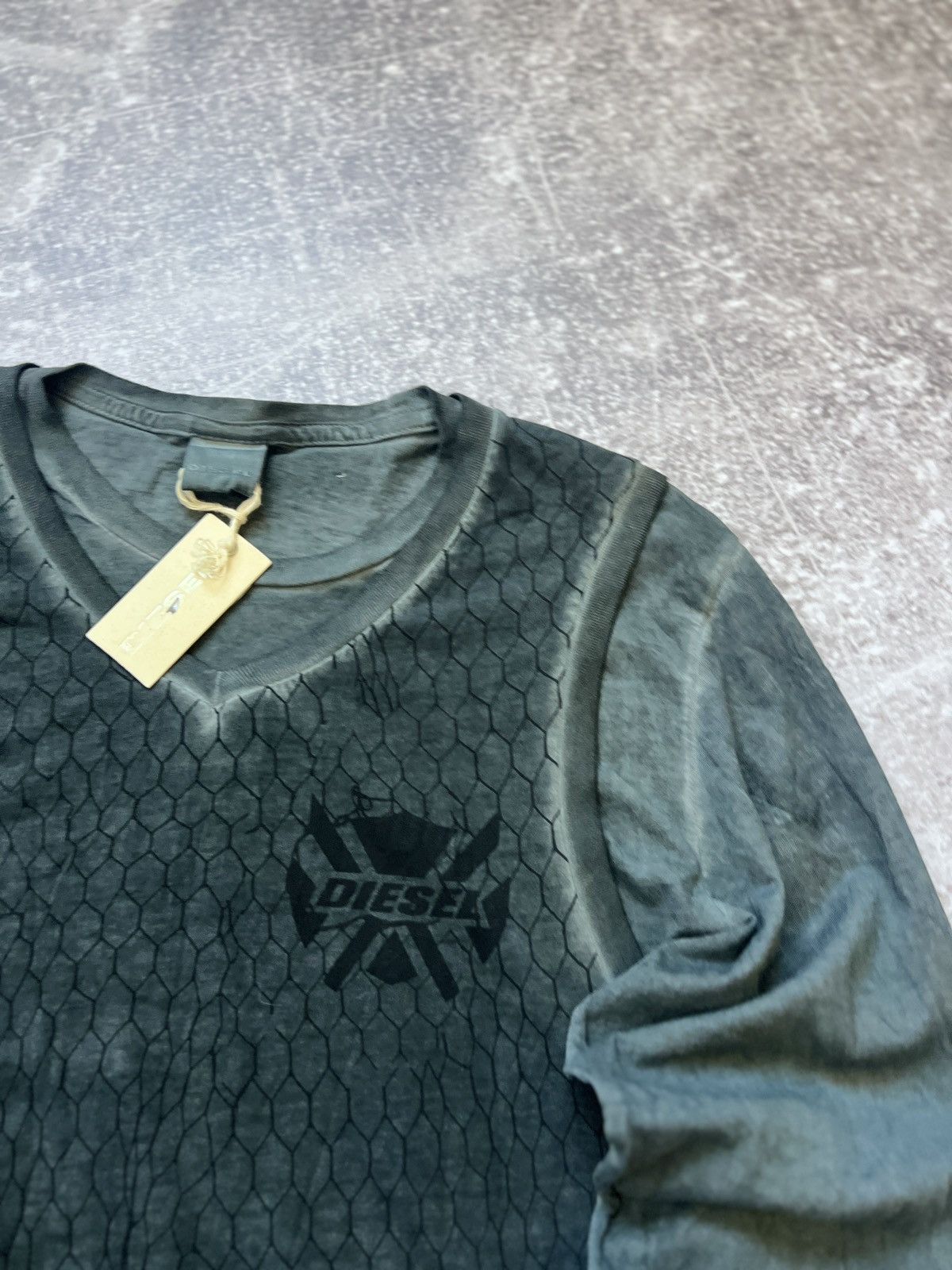 Diesel Vintage Y2K Diesel Avant Garde Opium Long Sleeve Size US XL / EU 56 / 4 - 5 Thumbnail