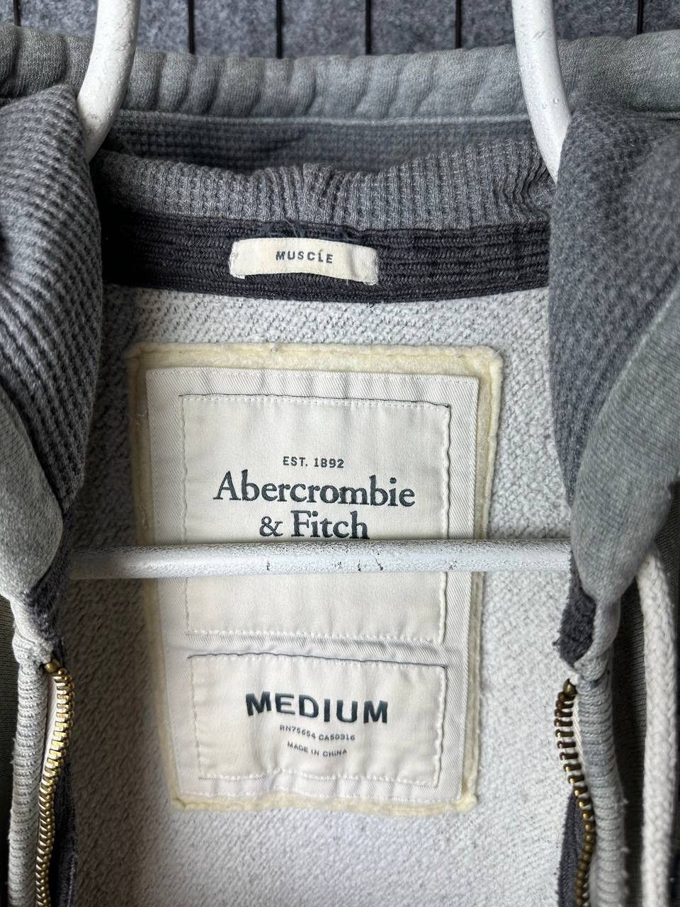 Abercrombie & Fitch × Vintage Vintage Abercombie Fitch zip hoodie retro size Medium Size US M / EU 48-50 / 2 - 6 Thumbnail