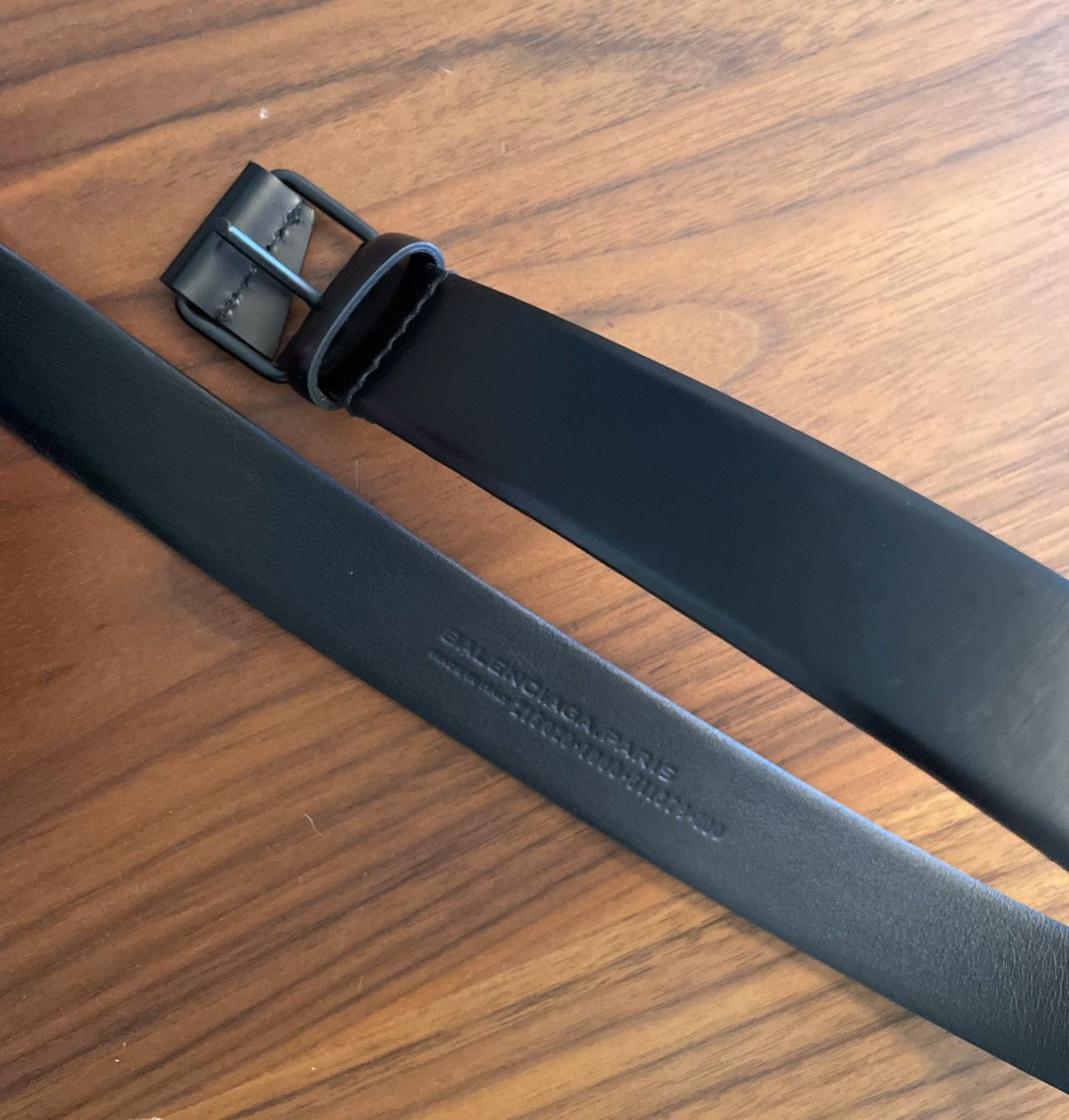 BALENCIAGA 3B LOGO BELT