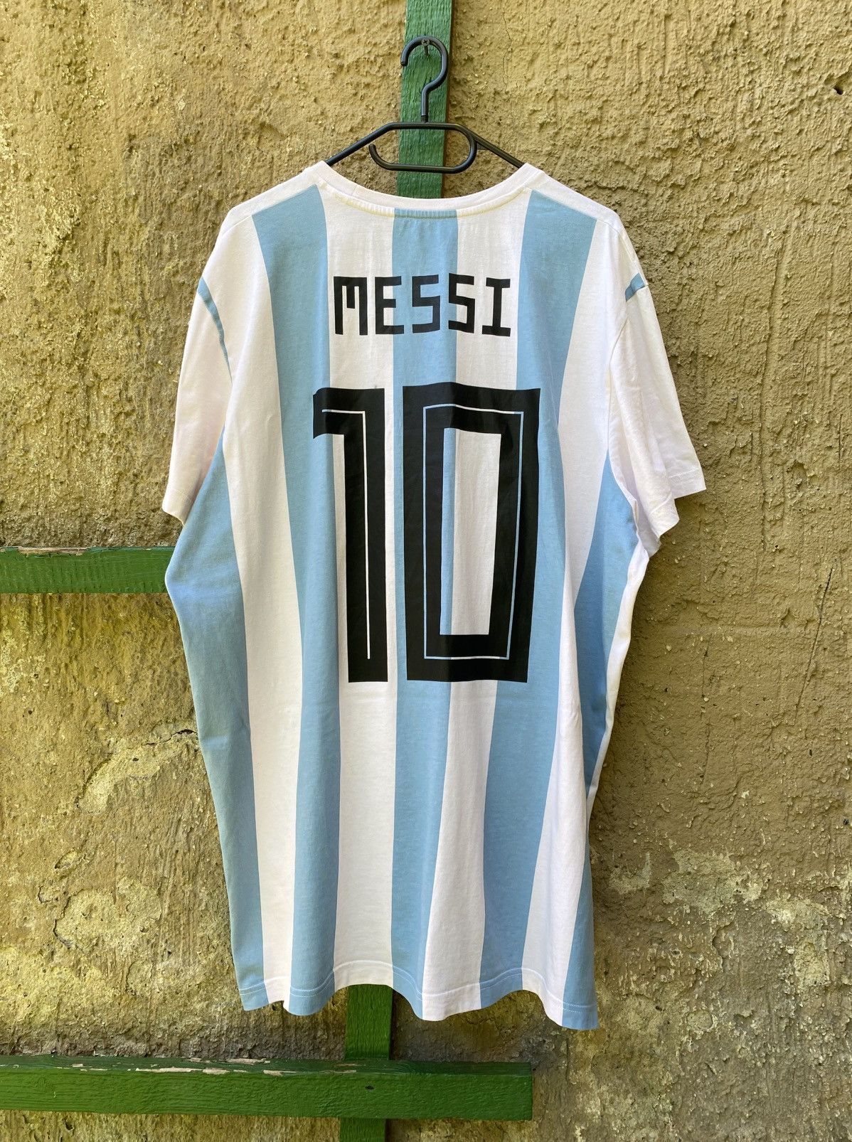 Adidas Argentina 2018 Messi 10 Shrit Adidas Soccer Jersey France Size US XXL / EU 58 / 5 - 1 Thumbnail