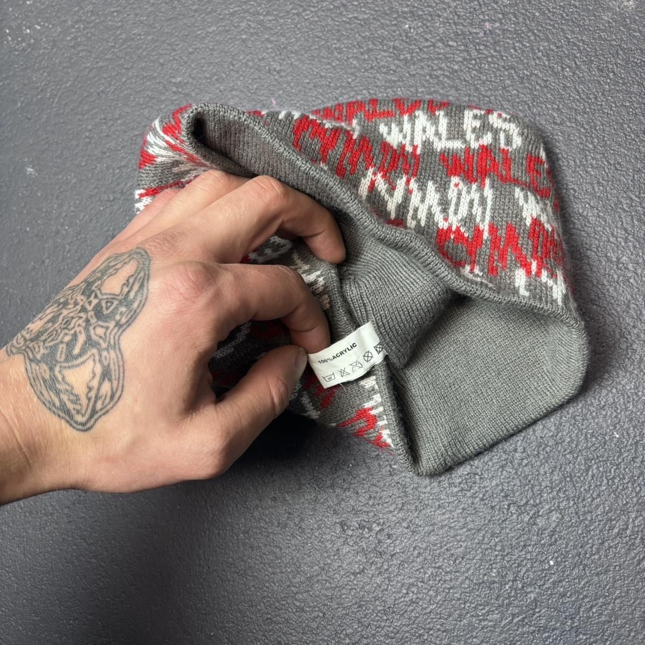 Japanese Brand × Vintage Vintage Y2K 90s skater beanie Size ONE SIZE - 4 Thumbnail