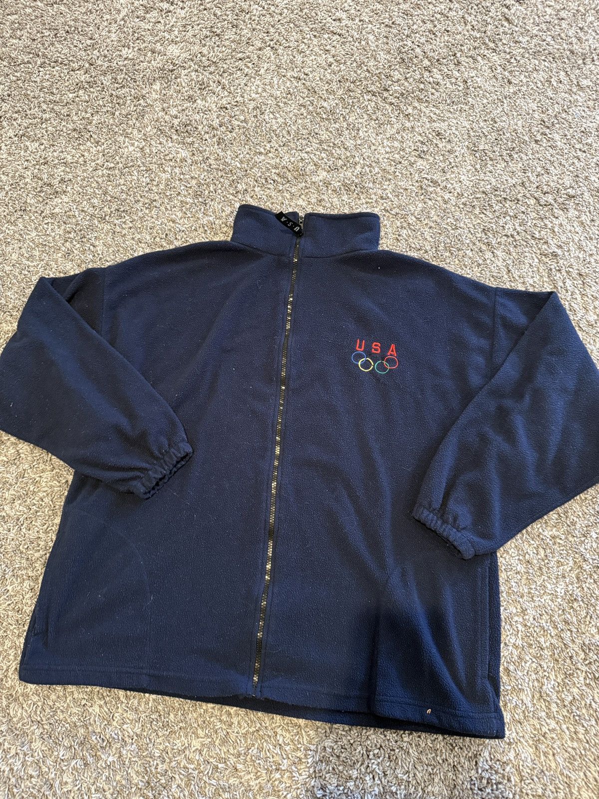 USA Olympics × Vintage Vintage USA Olympics zip up Size US XL / EU 56 / 4 - 1 Thumbnail