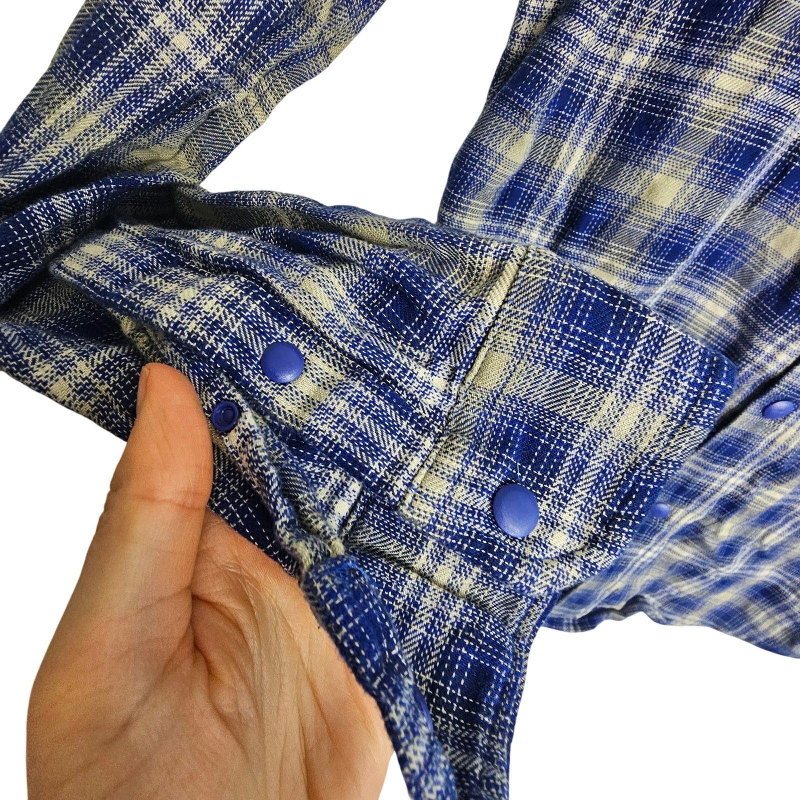 Under Armour Under Armour Mens Plaid Flannel Shirt Snap Up L Gorpcore Size US L / EU 52-54 / 3 - 4 Thumbnail