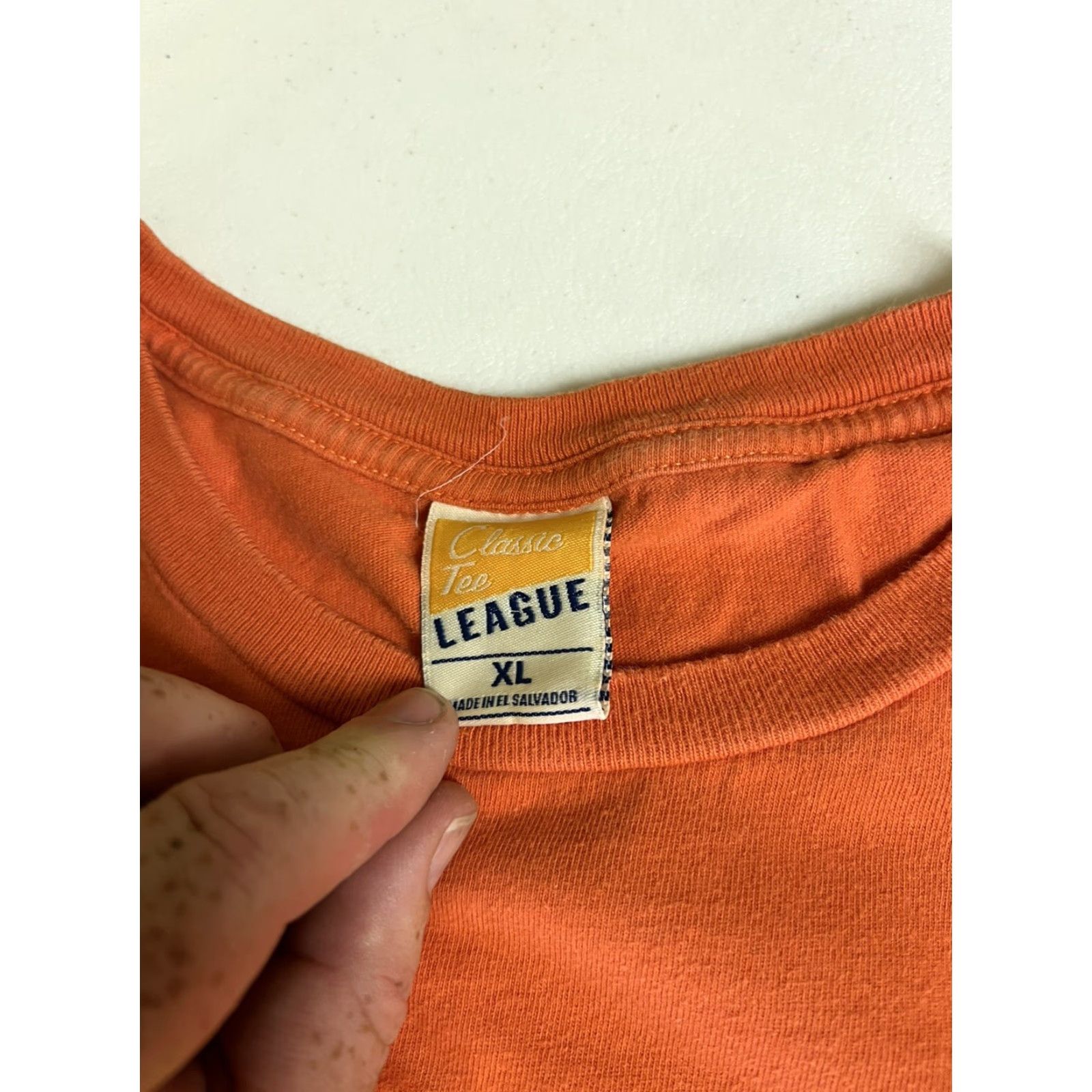 Etro Single League Classic Tee Florida Gators Mens XL Orange Cotton Crew Neck Short Sleeve Retro Shirt Size US XL / EU 56 / 4 - 4 Thumbnail
