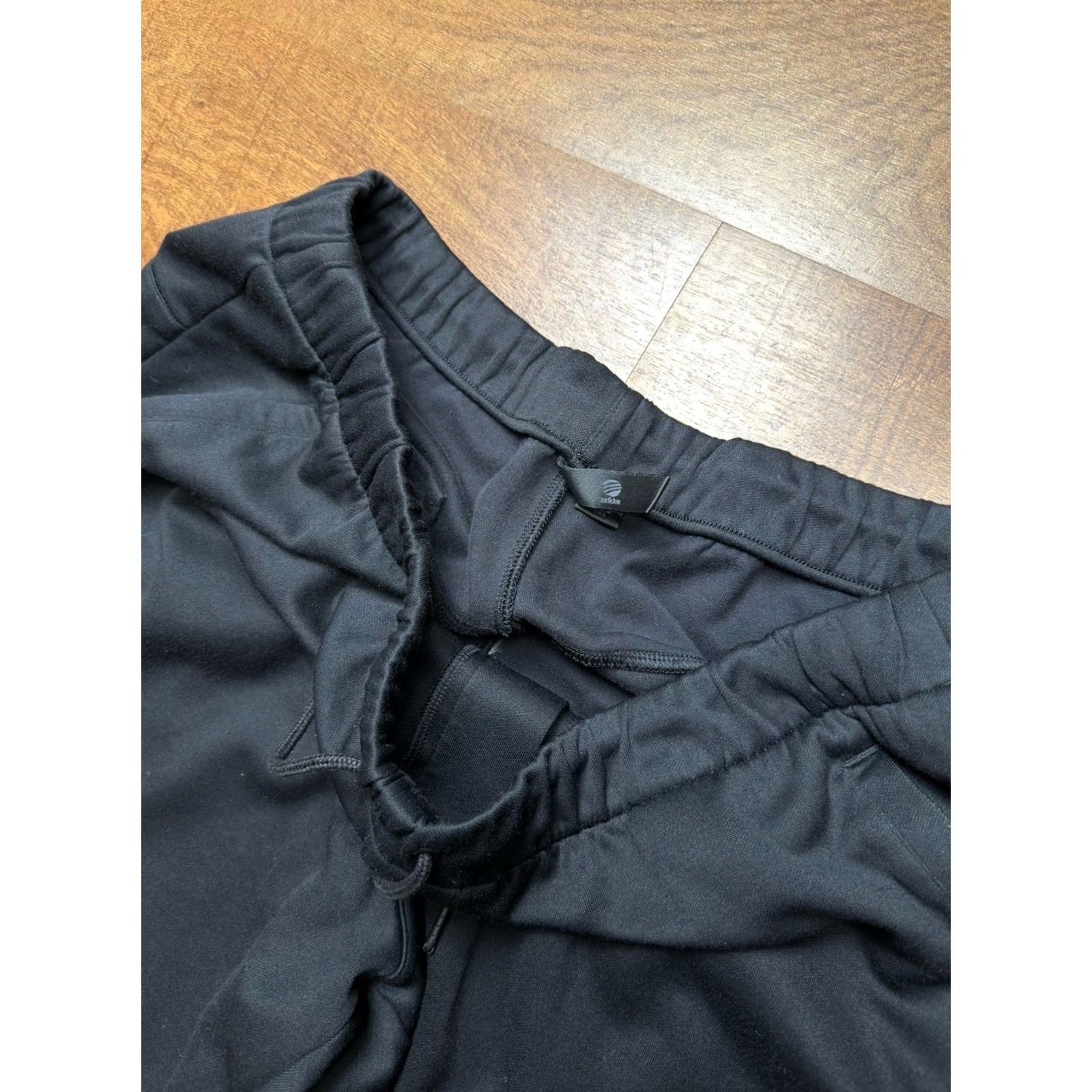 Adidas Adidas Y-3 Yohji Yamamoto Mens XL Heavyweight Tech Sweatpants Black Sweatpants - XL Mens Black Size US 36 / EU 52 - 6 Thumbnail