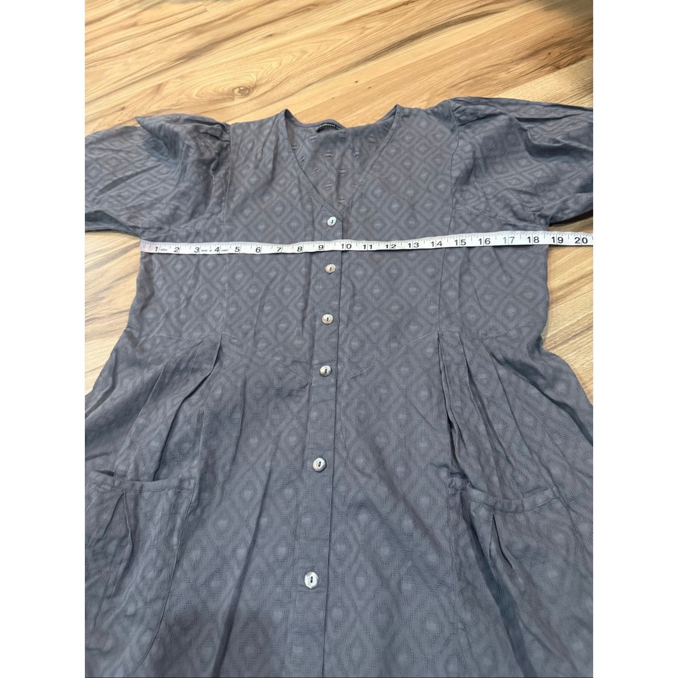 Guru Gudrun Sjoden grey boho lagenlook tunic blouse size XS Size XS / US 0-2 / IT 36-38 - 6 Thumbnail