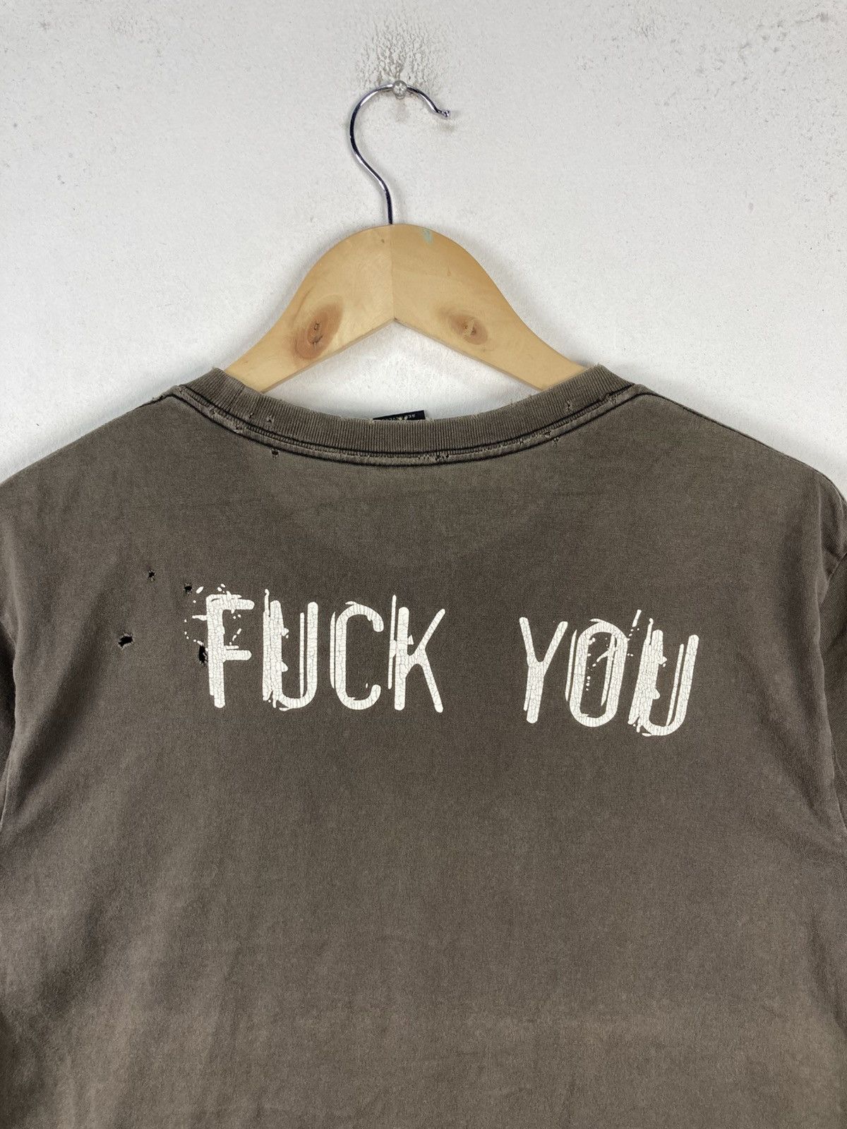 Number (N)ine Archived Number Nine SS06 Mthrfckr Fuck You Distressed Faded Size US M / EU 48-50 / 2 - 8 Thumbnail