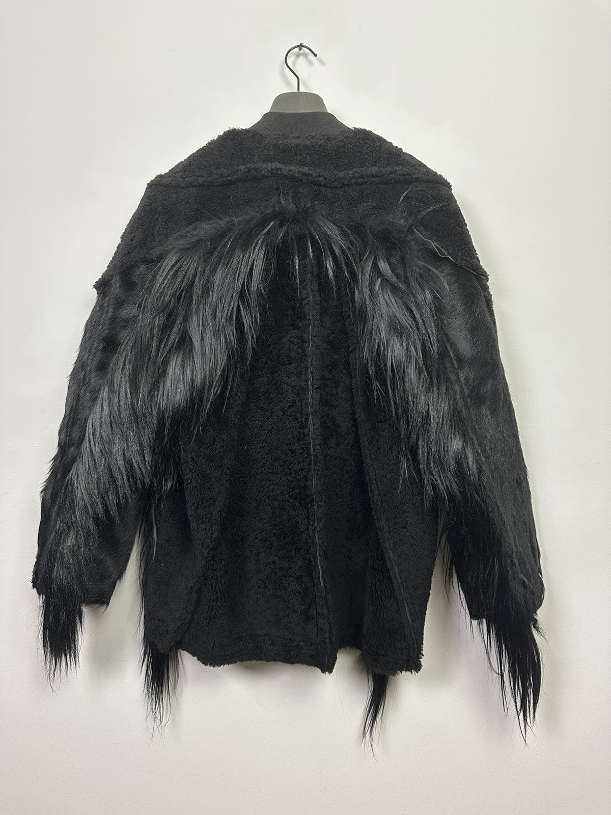 Rick Owens FW22 ‘STROBE’ Lamb Shearling Collage Bomber Size US S / EU 44-46 / 1 - 4 Thumbnail