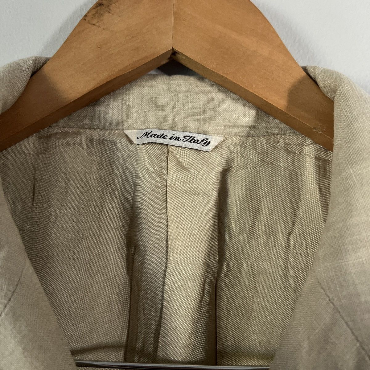 Alexander McQueen Vintage Alexandr Mcqueen Linen Blazer Size 46R - 6 Thumbnail