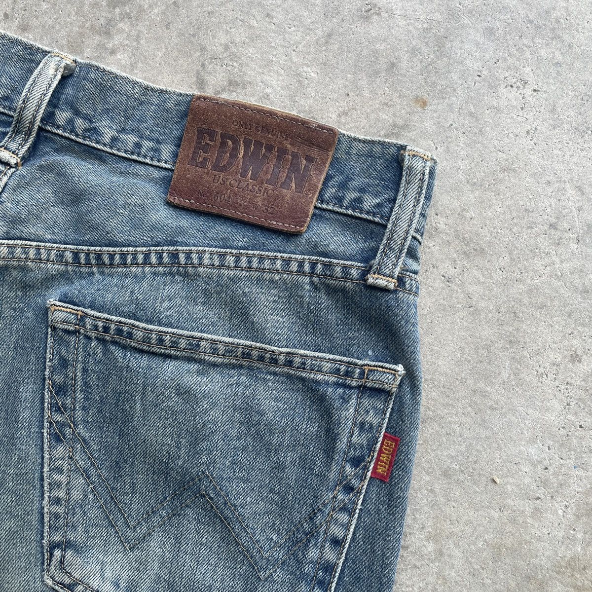 Edwin Vintage Edwin 604 US Classic Jeans Distressed Faded Pants Size US 32 / EU 48 - 8 Thumbnail