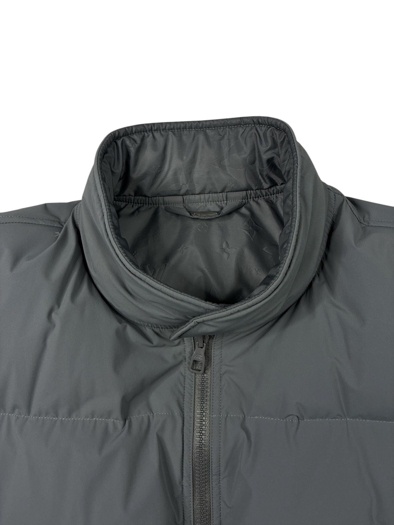 Louis Vuitton Louis Vuitton Reversible Monogram Down Blouson Jacket 'Grey' Size US L / EU 52-54 / 3 - 4 Thumbnail