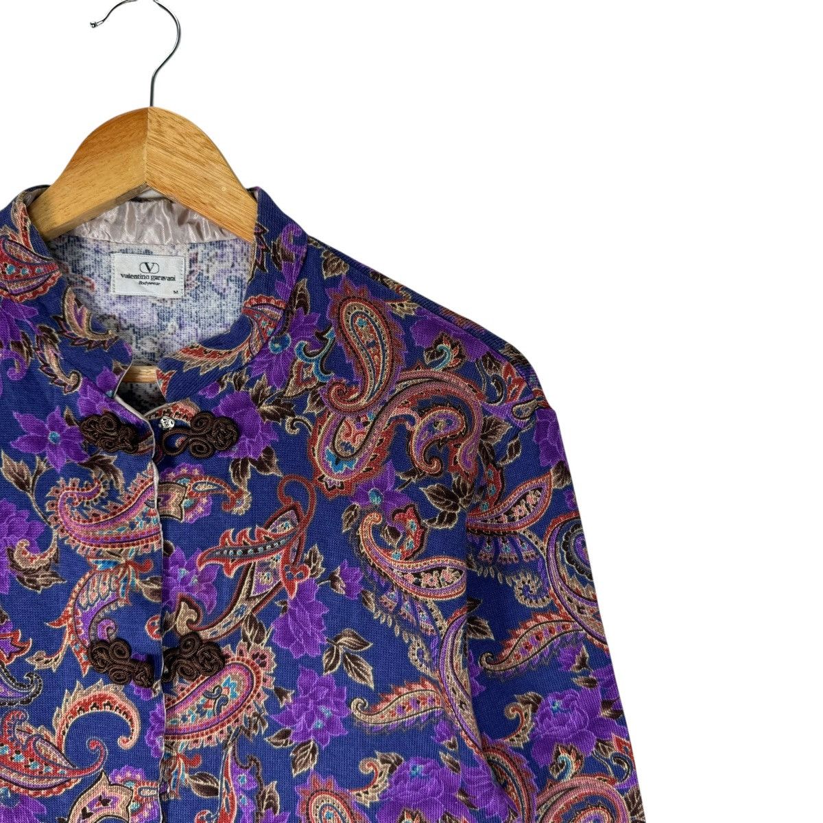 Valentino ☀️VALENTINO GARAVANI BODYWEAR PAISLEY JACKET Size M / US 6-8 / IT 42-44 - 6 Thumbnail