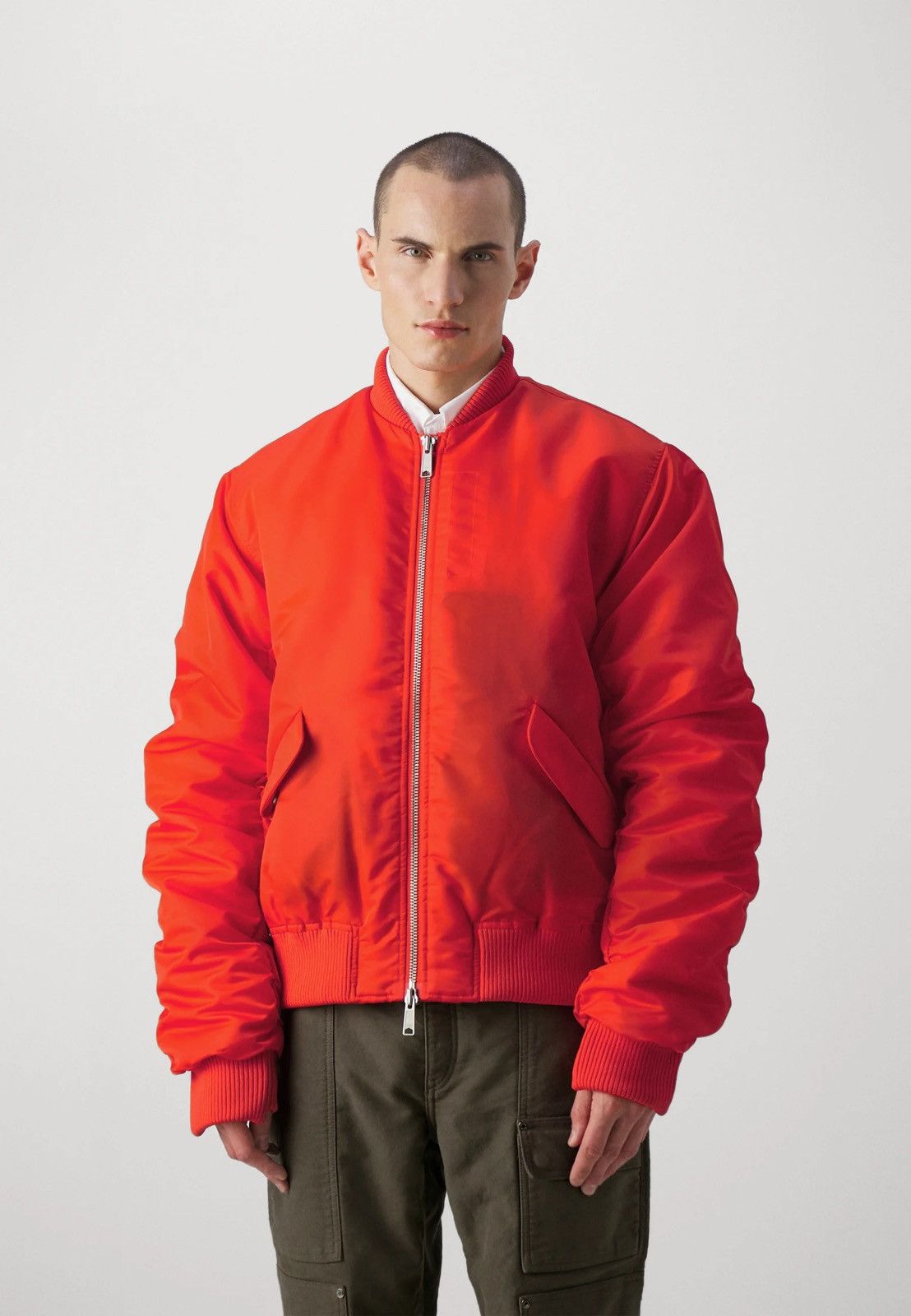 Acne Studios !DS! SS23 Won Hundred Reykjavik M Red Bomber Jacket Size US L / EU 52-54 / 3 - 4 Thumbnail