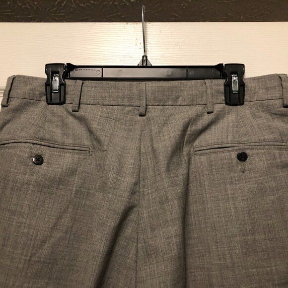 Polo Ralph Lauren polo Ralph Lauren men's gray 100%wool dress pants size:34/31 Size 34S - 5 Thumbnail