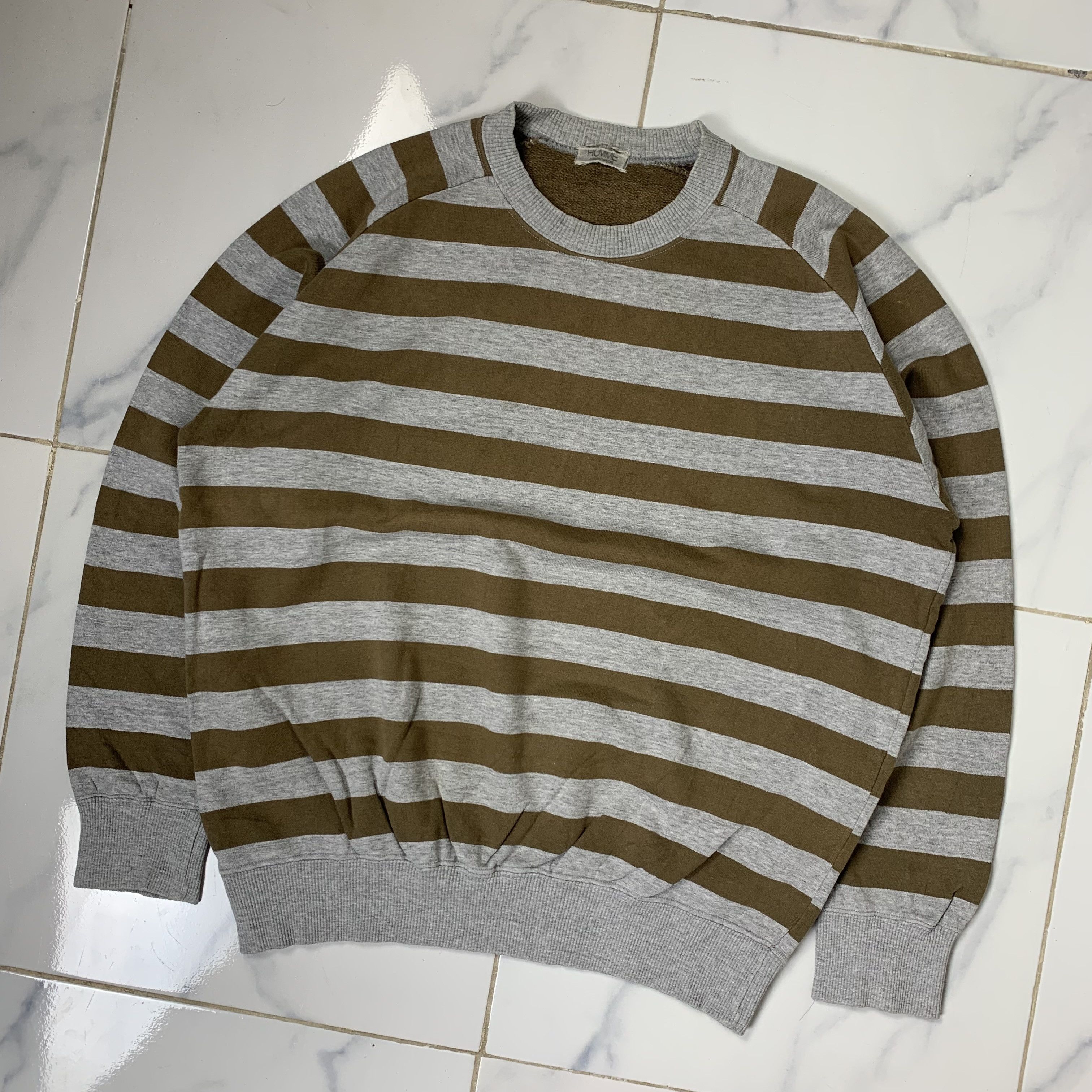 Comme des Garcons Vintage Comme des Garcons CDG Striped Prisoner Sweatshirt Size US S / EU 44-46 / 1 - 3 Thumbnail