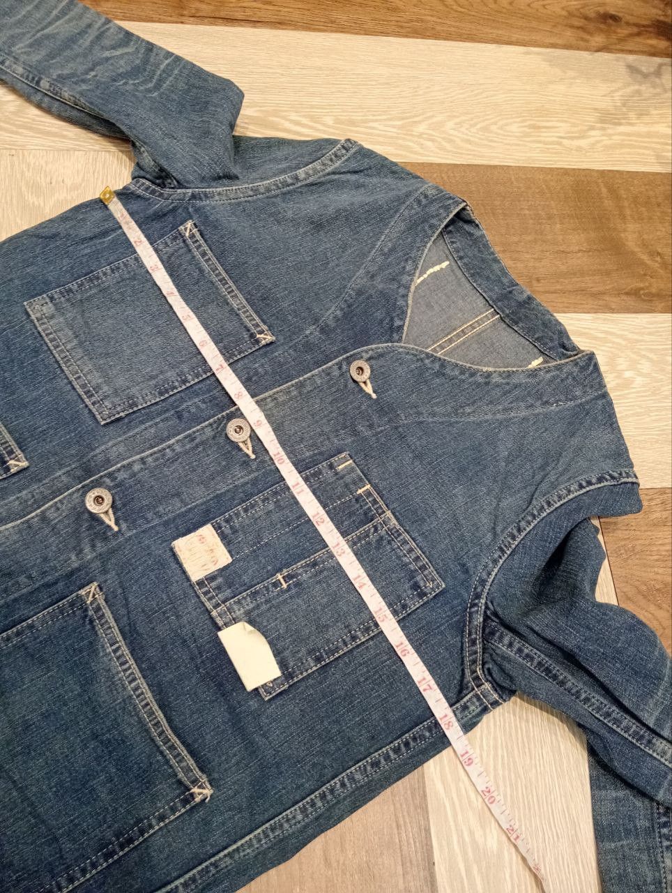 Japanese Brand HEADLIGHT JAPAN BEAMS DENIM JACKET - BOYS Size US XS / EU 42 / 0 - 11 Thumbnail