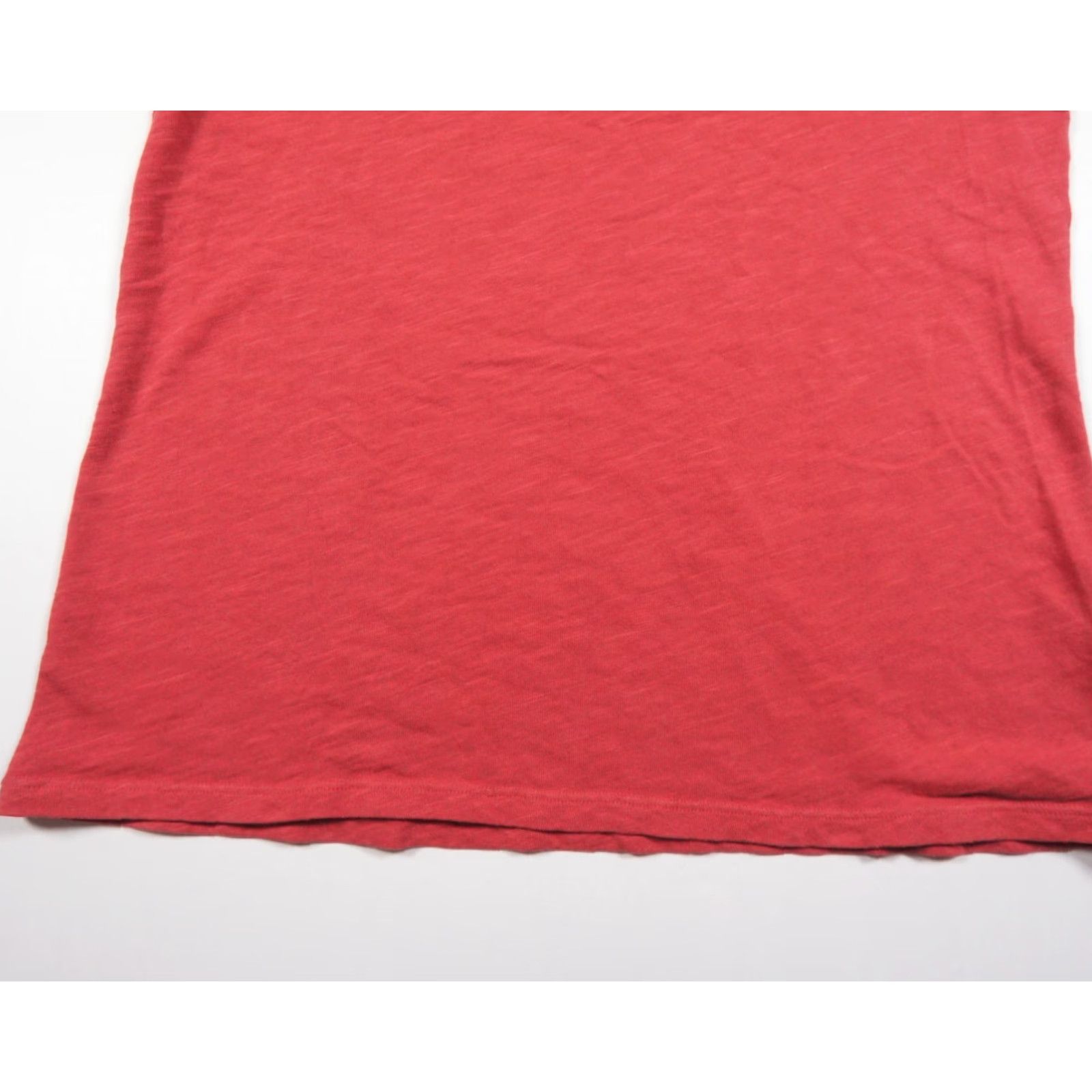 Vintage American Giant Shirt Womens Large Red Short Sleeve Crew Neck T-Shirt Cotton Casual Size L / US 10 / IT 46 - 3 Thumbnail