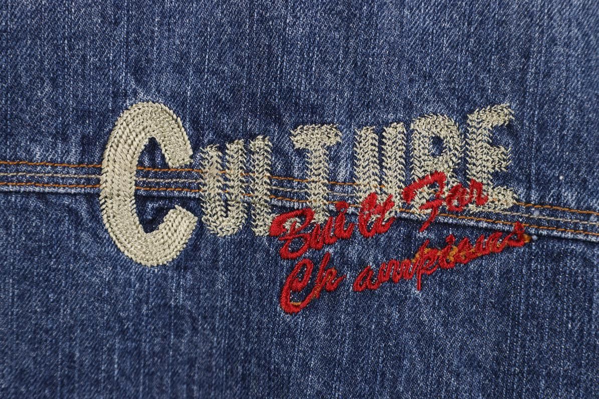 Vintage Vintage 90s Y2K Streetwear Denim Chore Trucker Jacket Size US XL / EU 56 / 4 - 14 Thumbnail