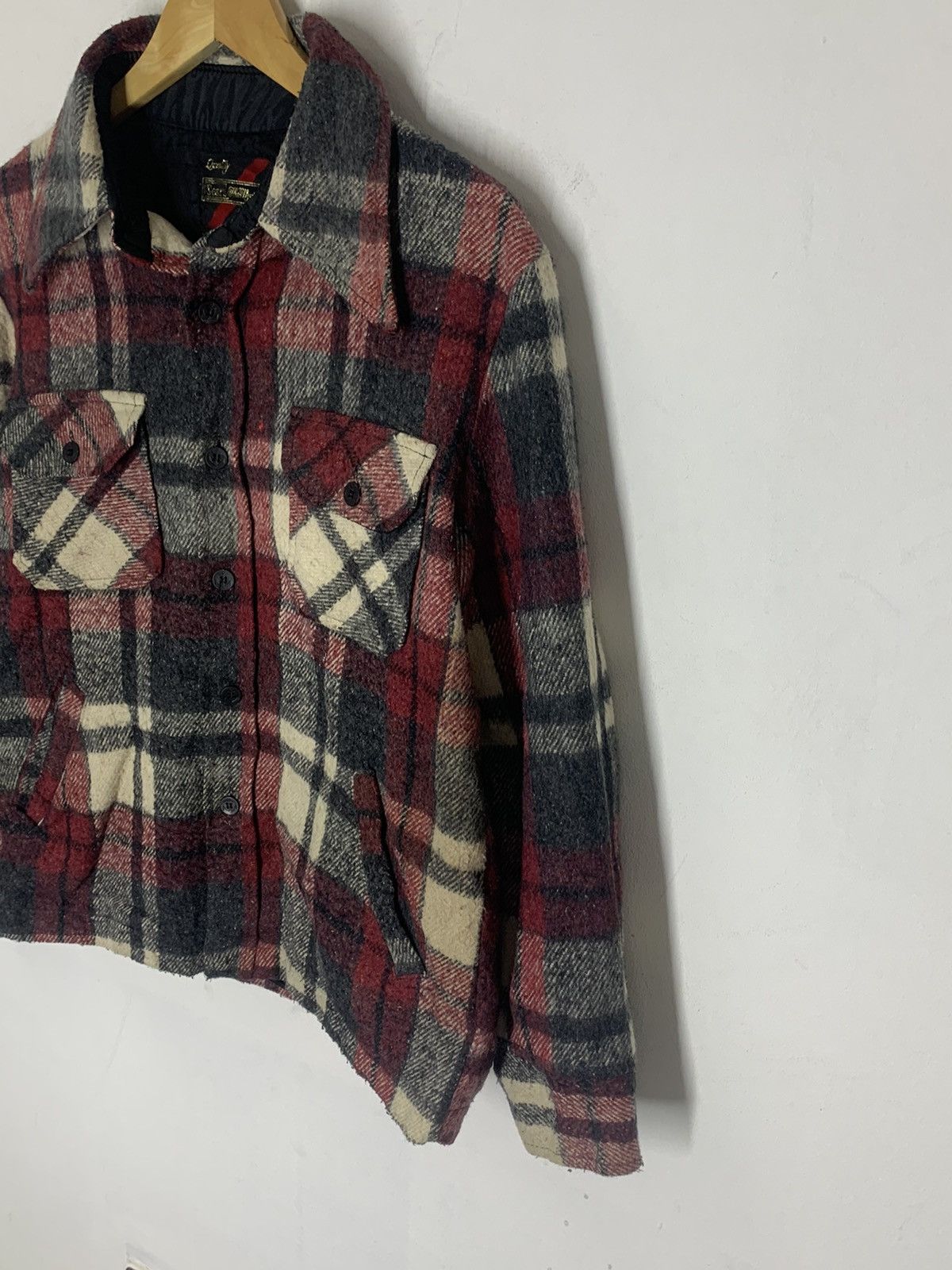 Sears Vintage SEARS Wool Flannel Tartan Jacket Size US M / EU 48-50 / 2 - 4 Thumbnail