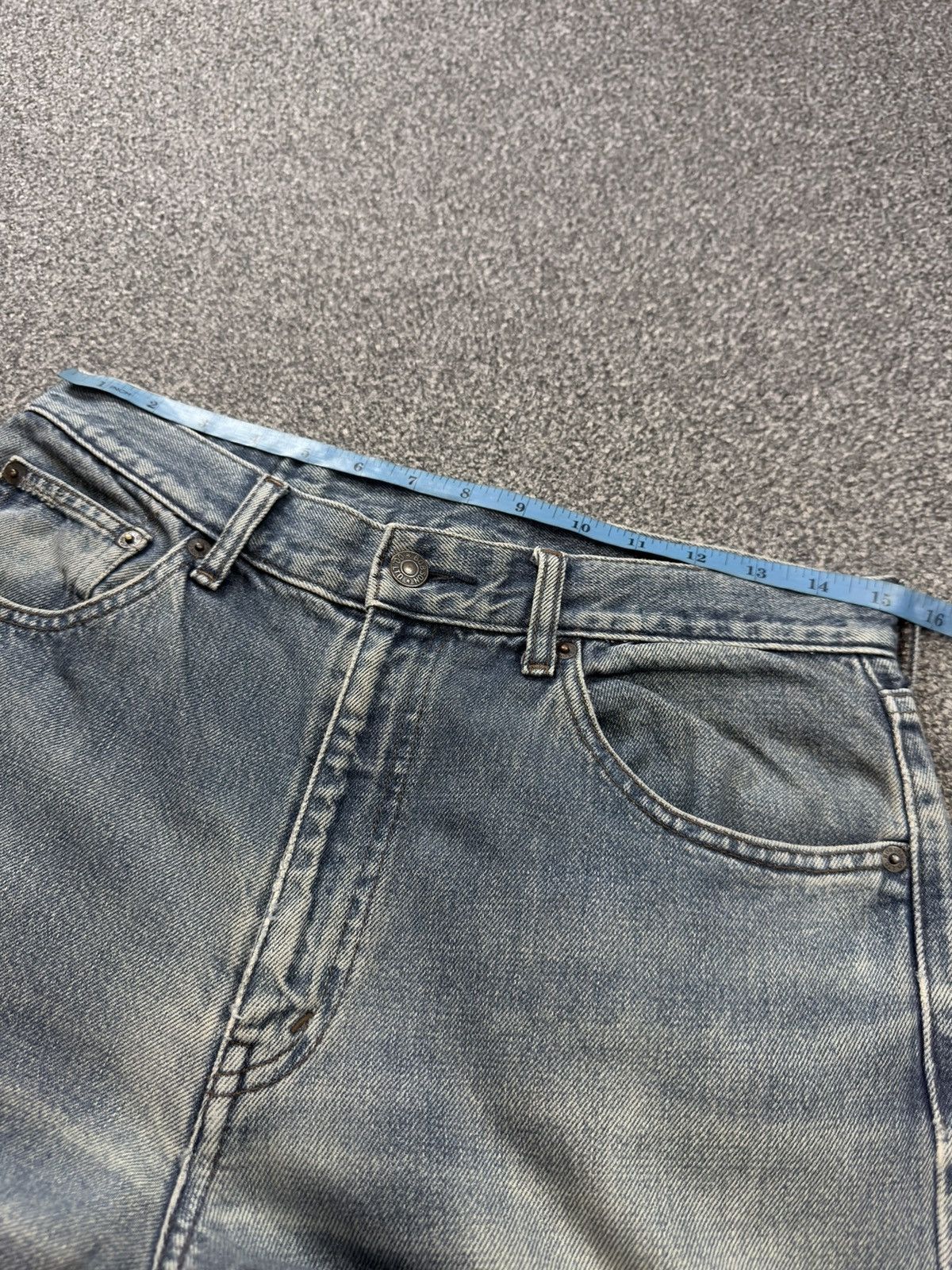 Japanese Brand Vintage Japanese Fade Aging Bobson Straight Distressed Denim Size US 30 / EU 46 - 16 Thumbnail