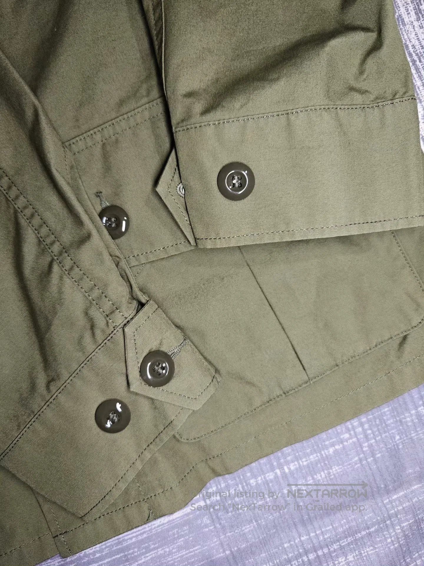 Gimo's GIZEMO OG107 Lightweight Supima Cotton Field Jacket. Size US M / EU 48-50 / 2 - 5 Thumbnail